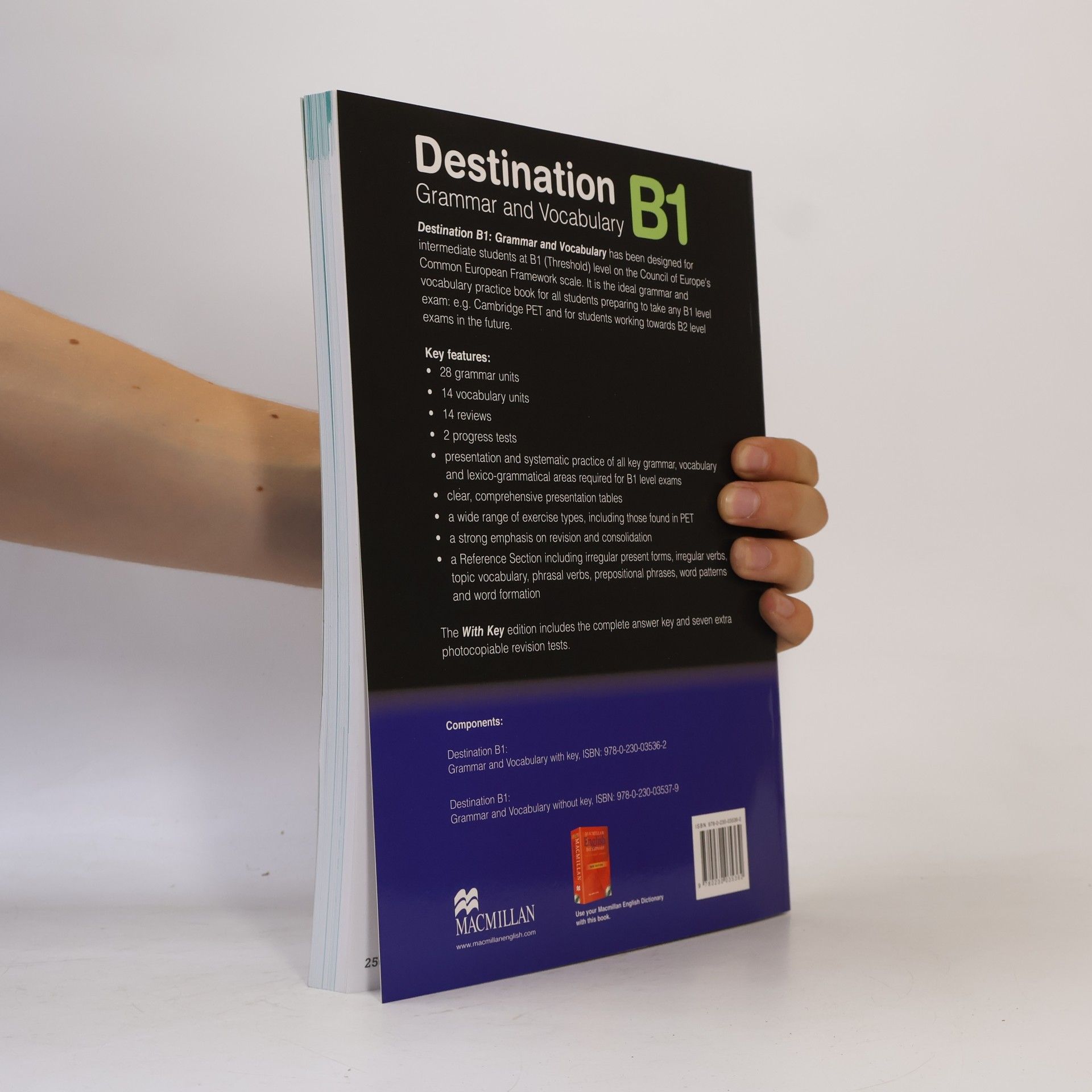 Malcolm Mann Destination B1 : grammar and vocabulary