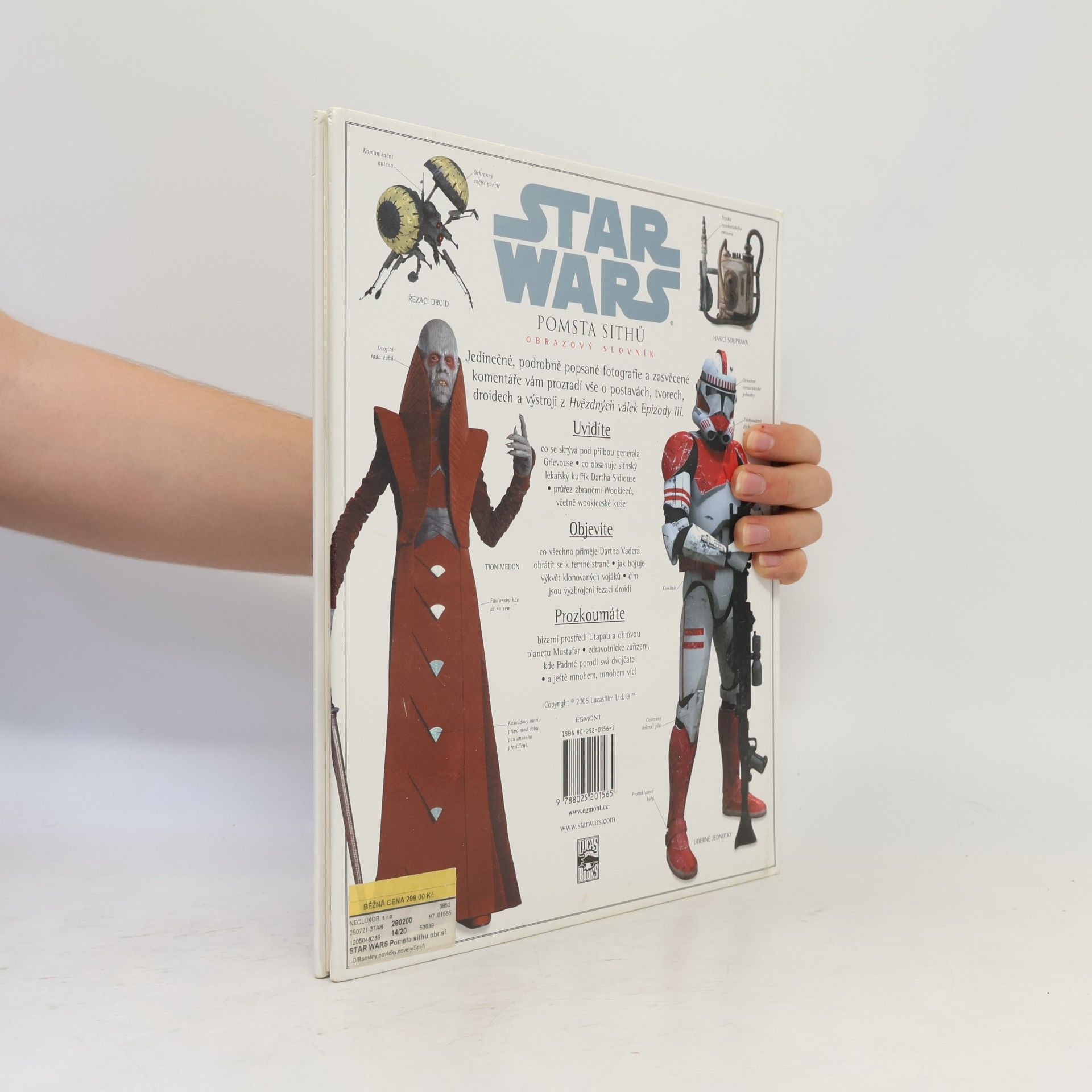 James Luceno Star Wars. Pomsta Sithů : obrazový slovník