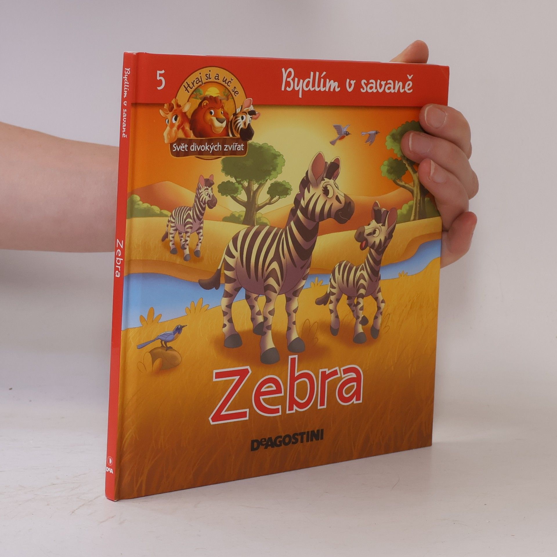 Various authors Bydlím v savaně 5. Zebra
