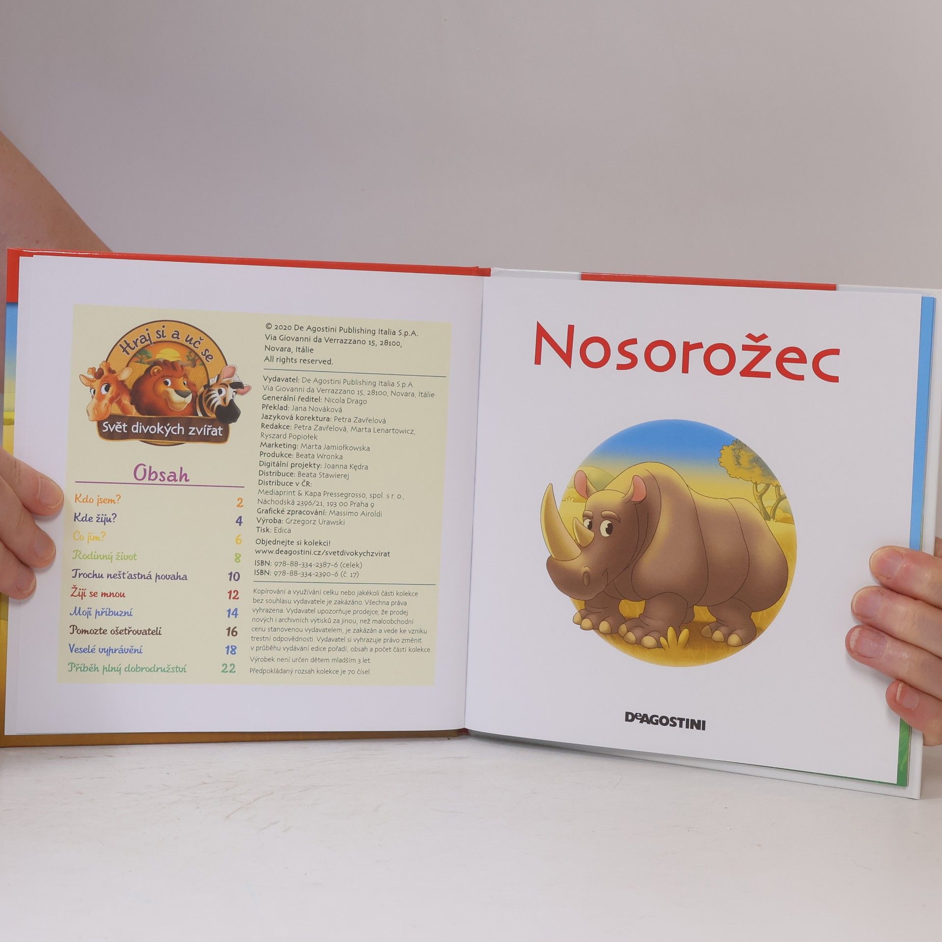Auteurscollectief Bydlím v savaně 17. Nosorožec