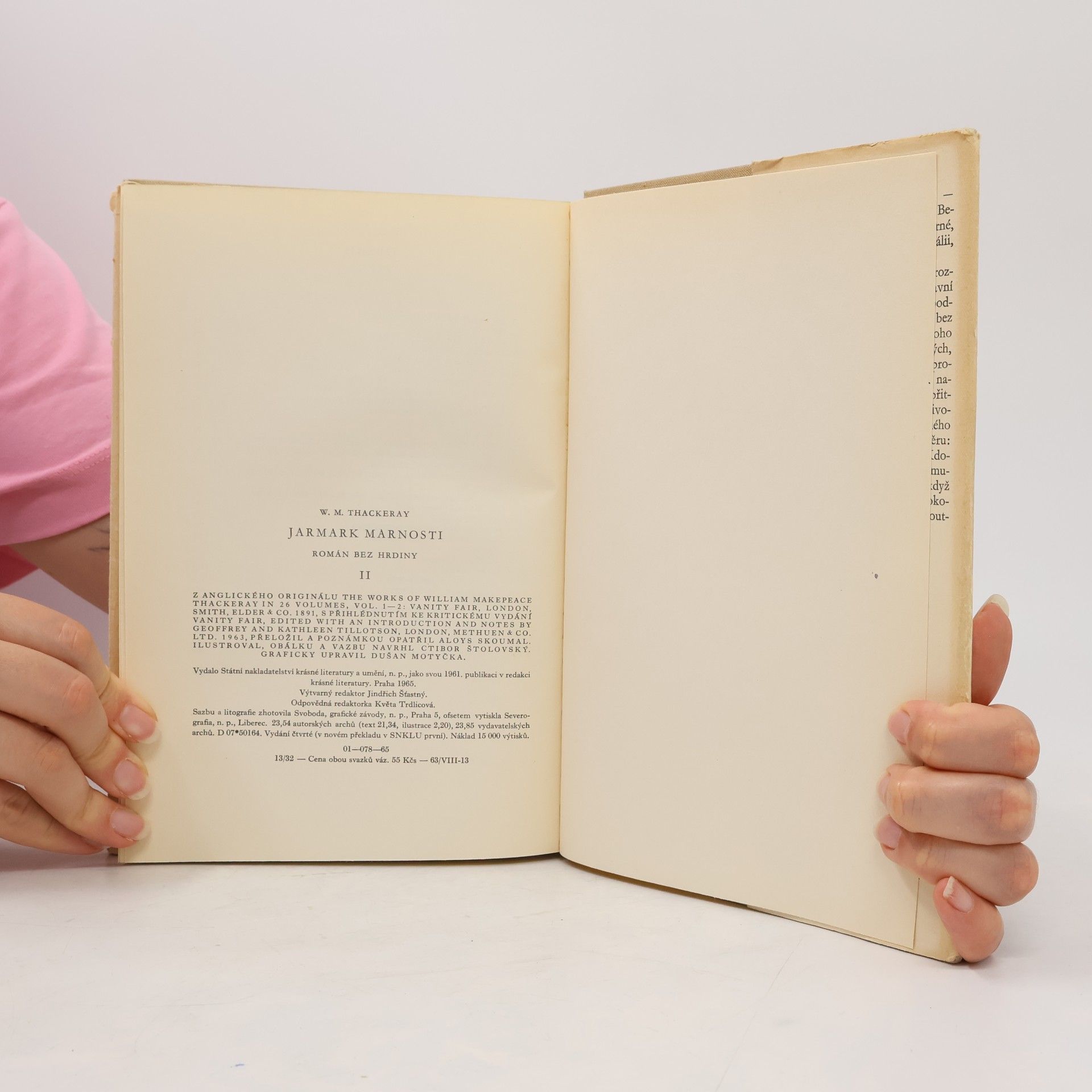 William Makepeace Thackeray Jarmark marnosti II