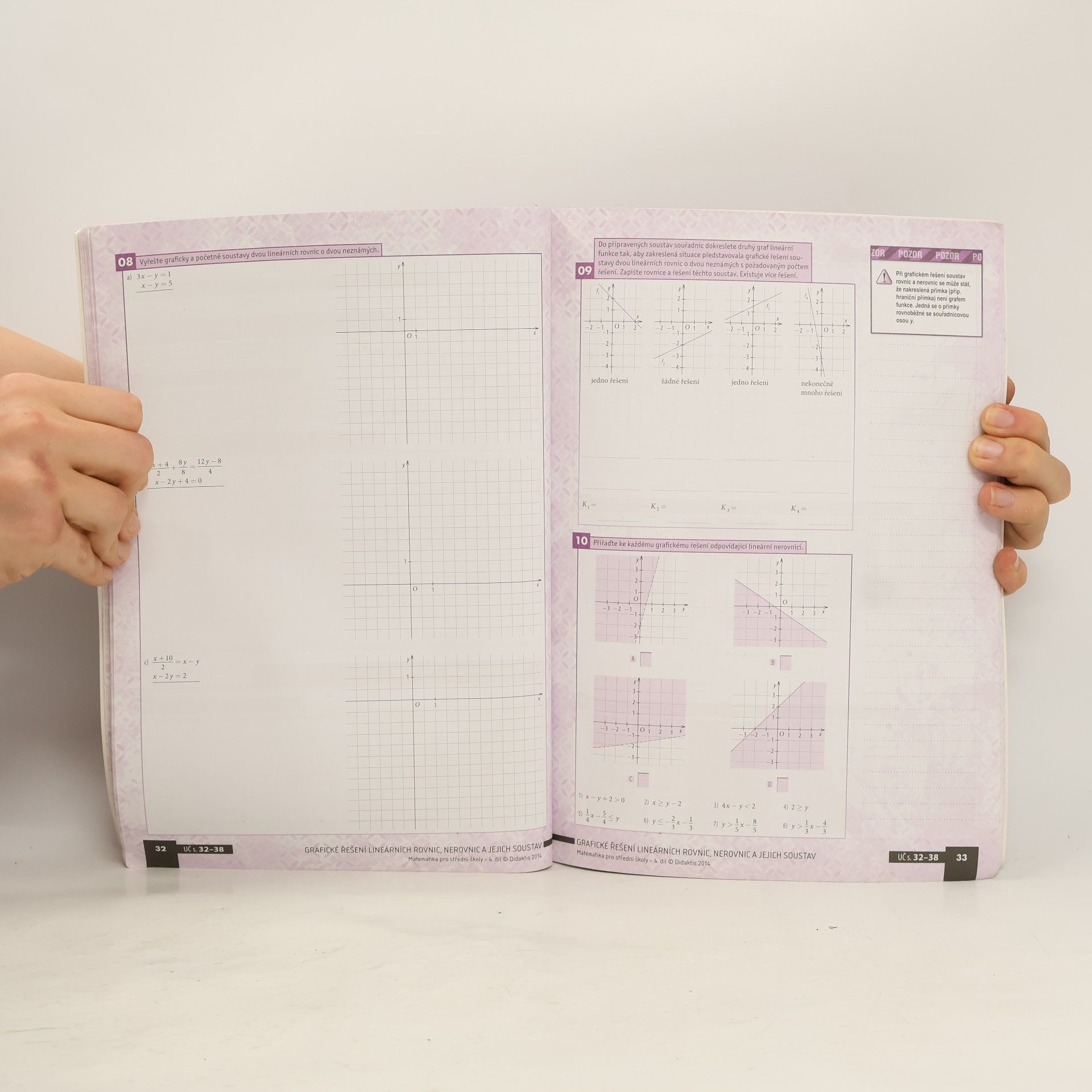 Magda Králová Matematika pro střední školy. 4. díl, Funkce I. Pracovní sešit