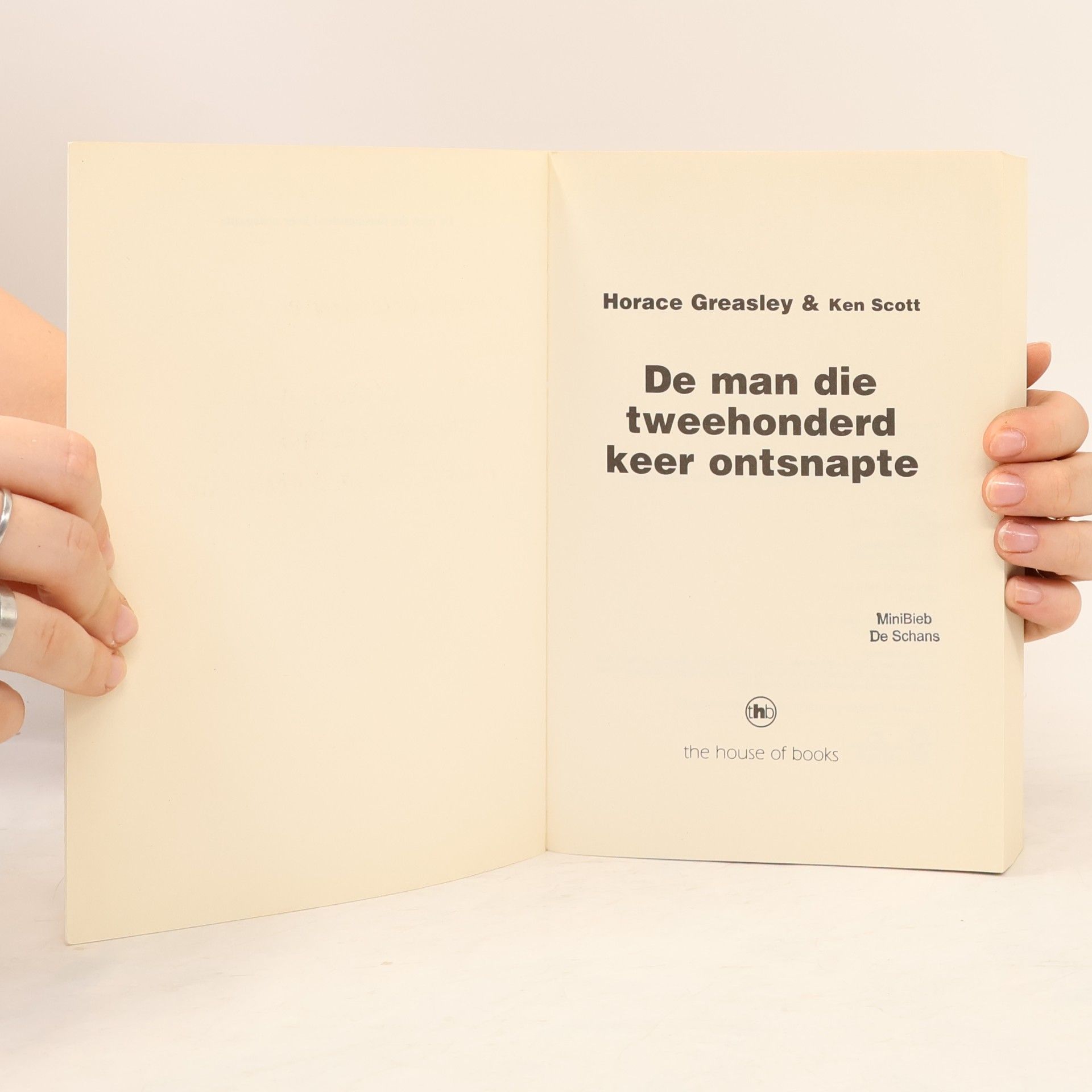 Horace Greasley De man die tweehonderd keer ontsnapte