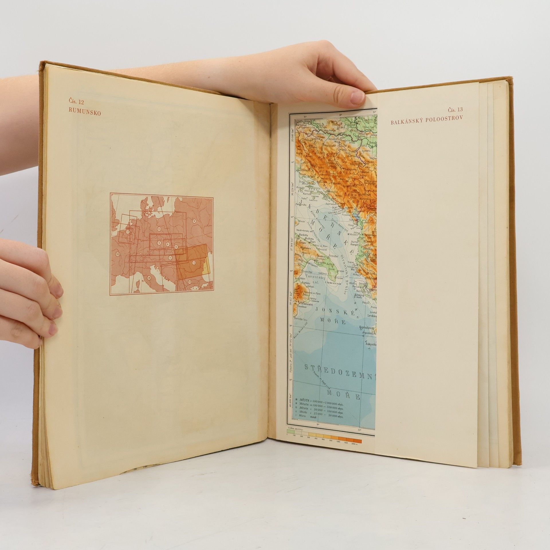 Bedřich Šalamon Školní zeměpisný atlas