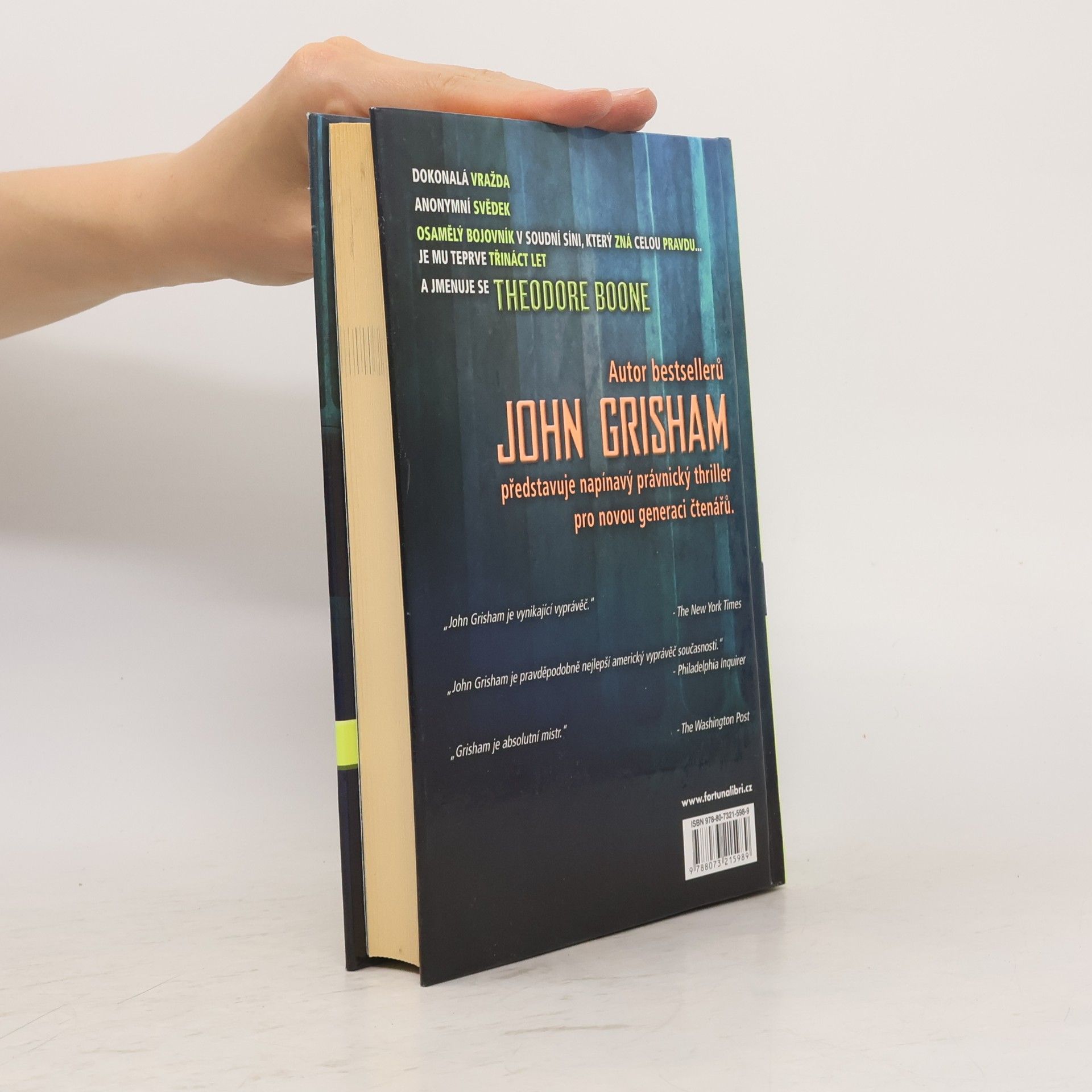 John Grisham Theodore Boone: Právník školou povinný
