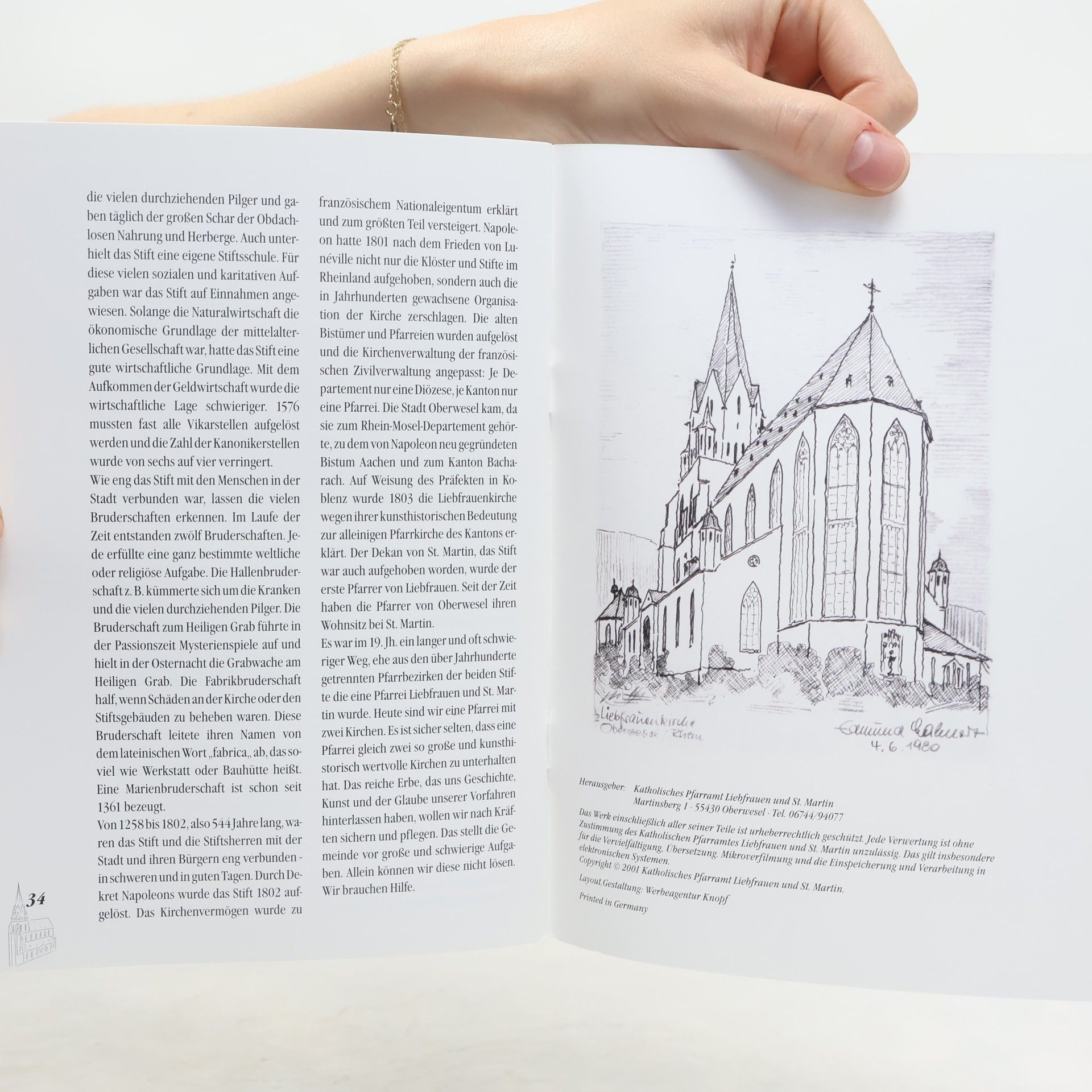 Anton Ph. Schwarz Die Kirche unserer Lieben Frau zu Oberwesel
