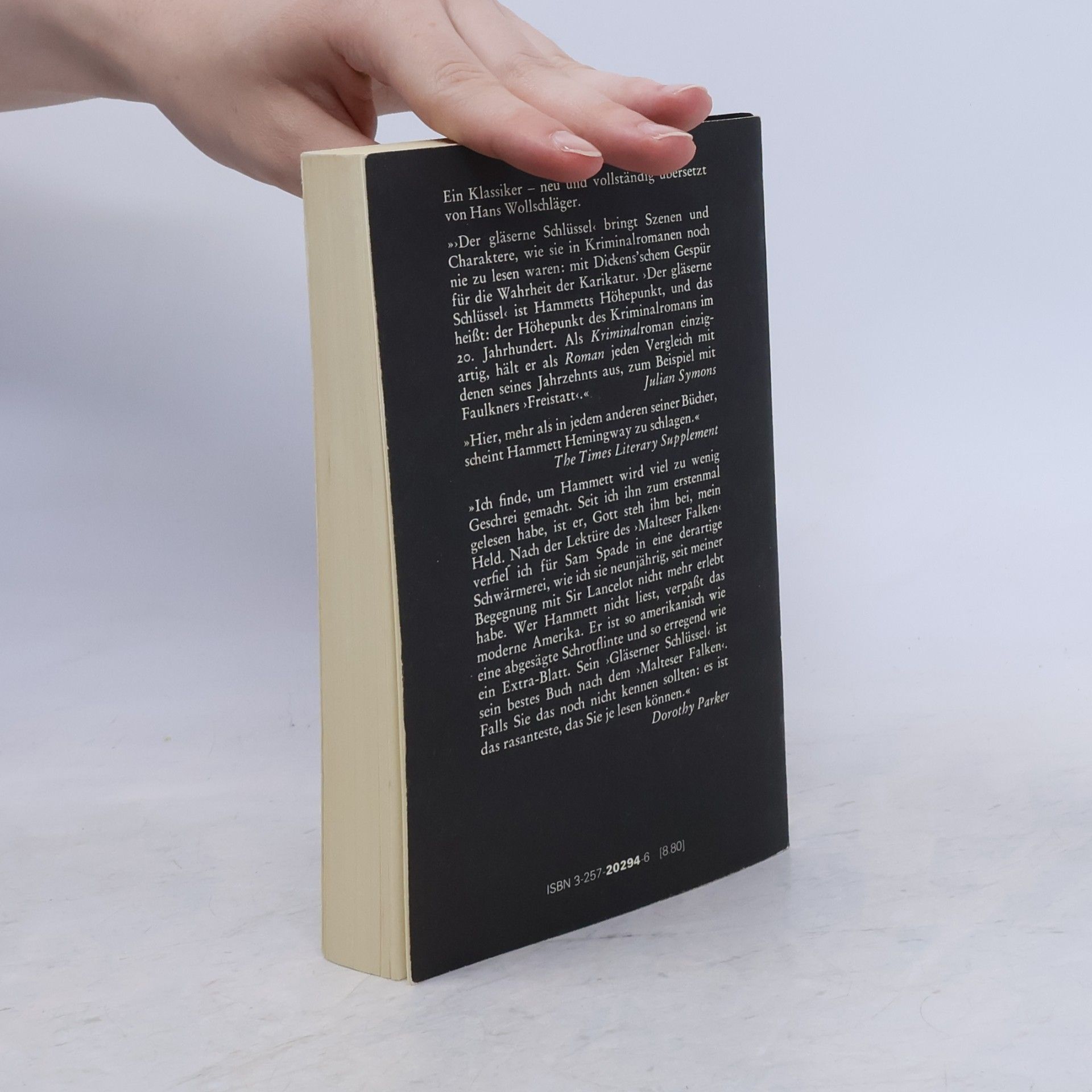 Dashiell Hammett Der gläserne Schlüssel