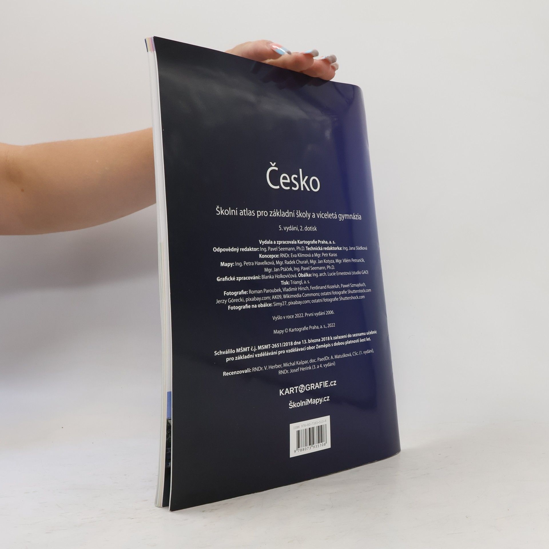 AA.VV. Česko: školní atlas pro základní školy a víceletá gymnázia