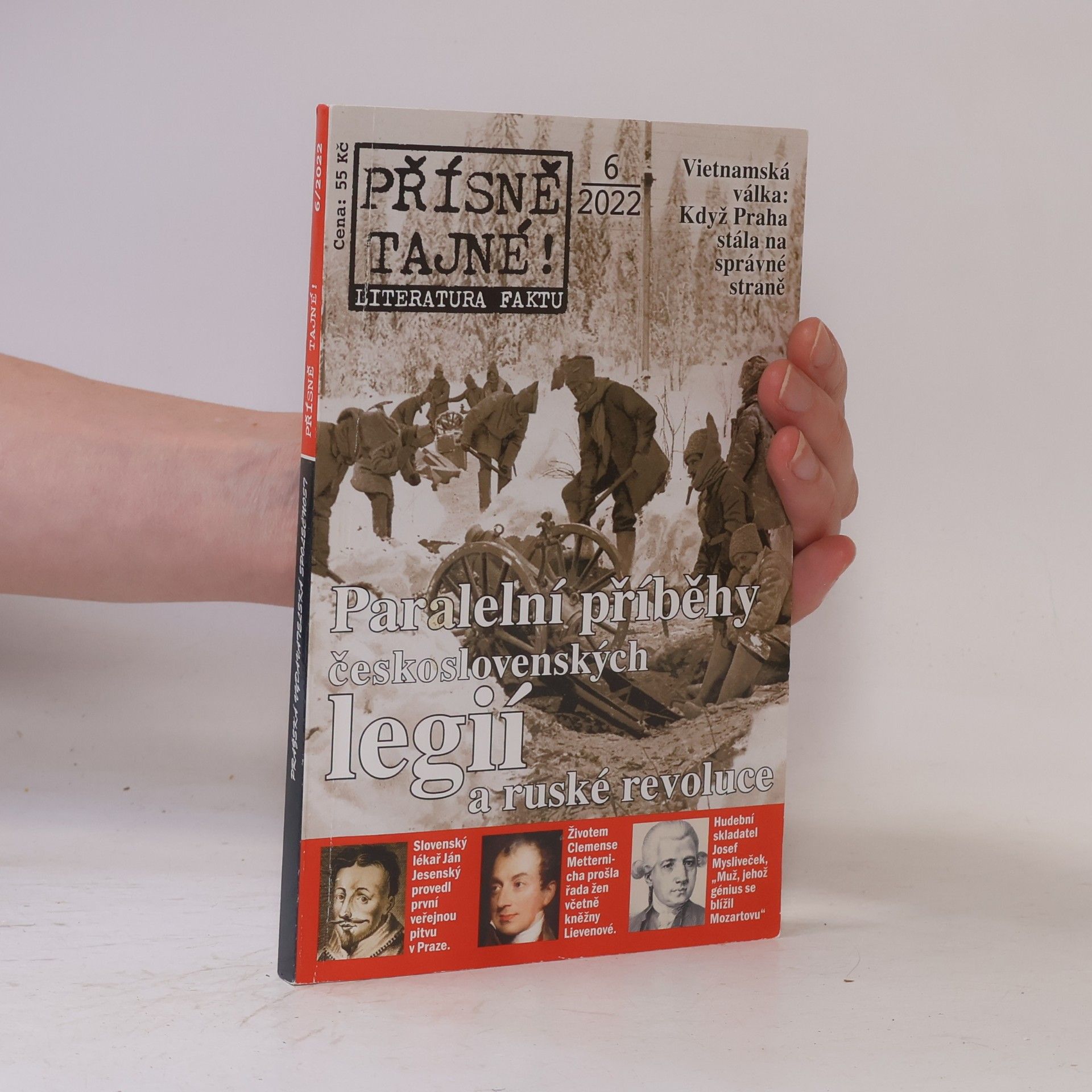 Collectif d'auteurs Přísně tajné! Literatura faktu 6/2022