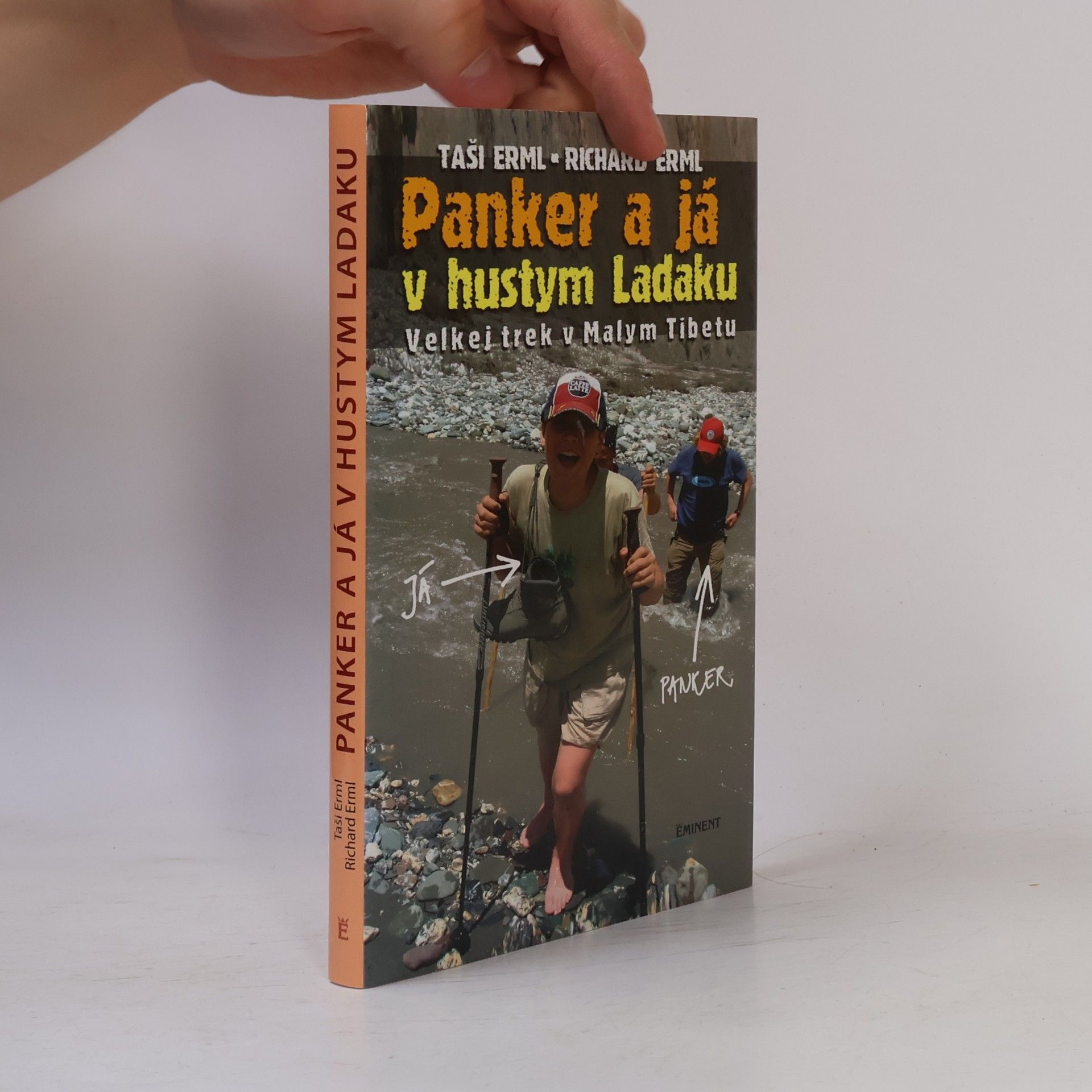 Richard Erml Panker a já v hustym Ladaku