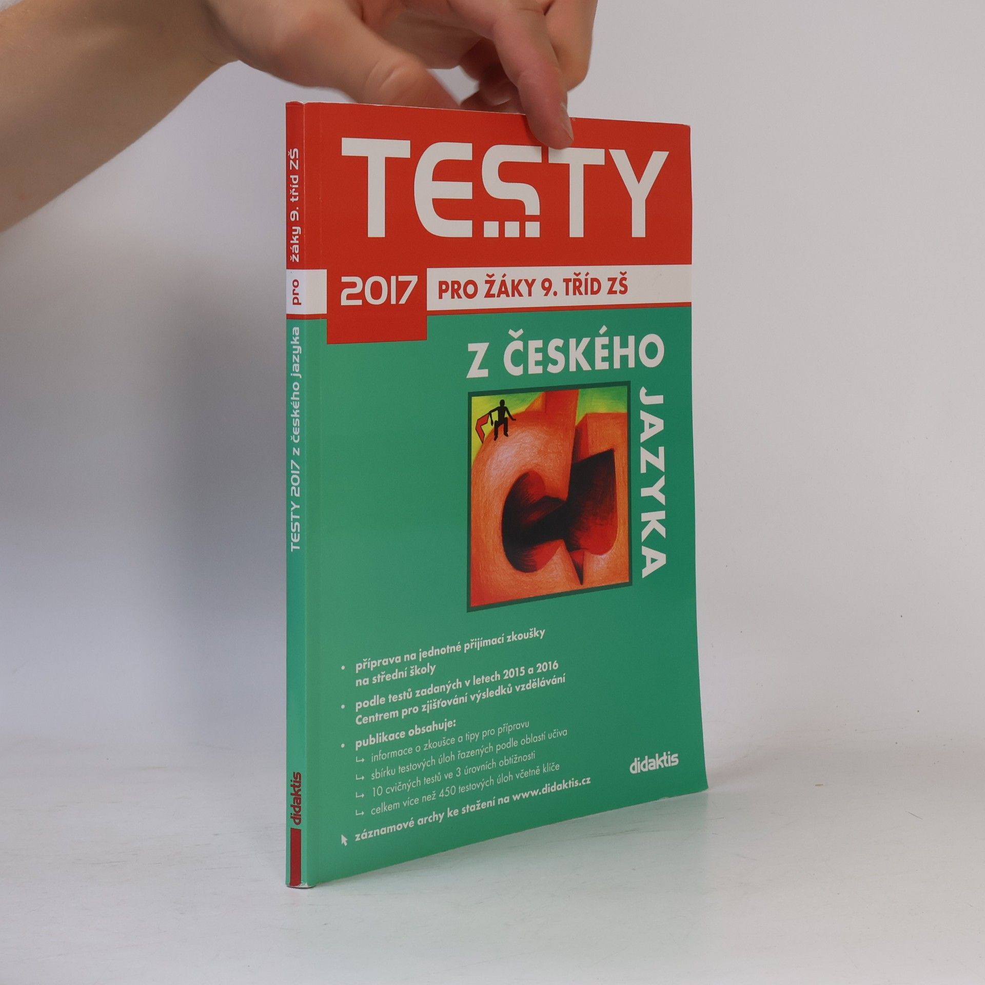 Šárka Pešková Testy 2017 z českého jazyka pro žáky 9. tříd ZŠ