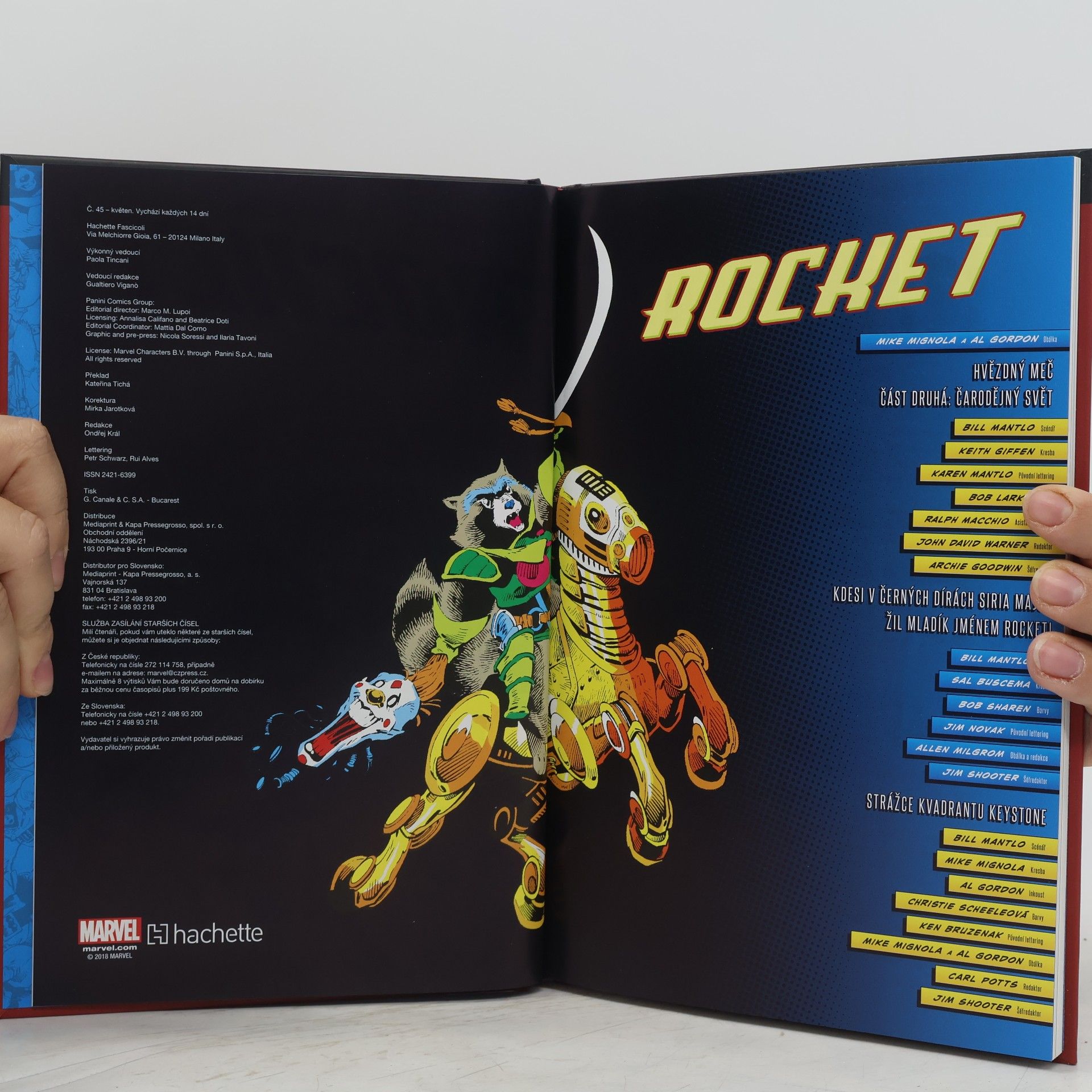 Kolektiv autorů Nejmocnější hrdinové Marvelu 45. Mýval Rocket