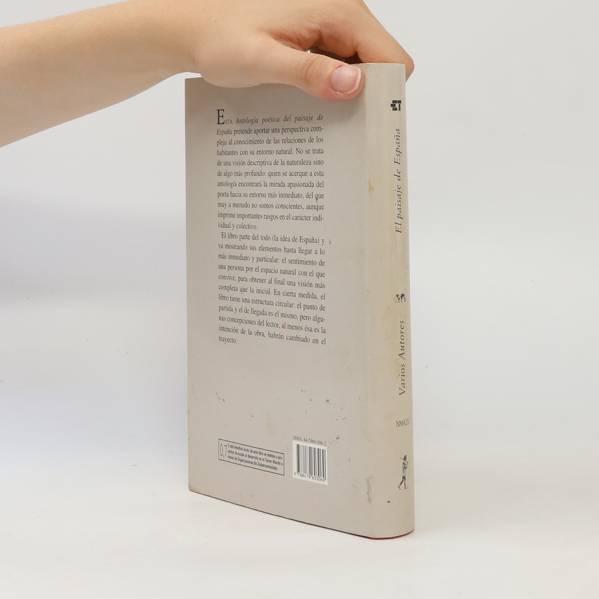 Cayo González Gutiérrez Biblioteca de Nuestro Mundo - 21: Antología poética del paisaje de España