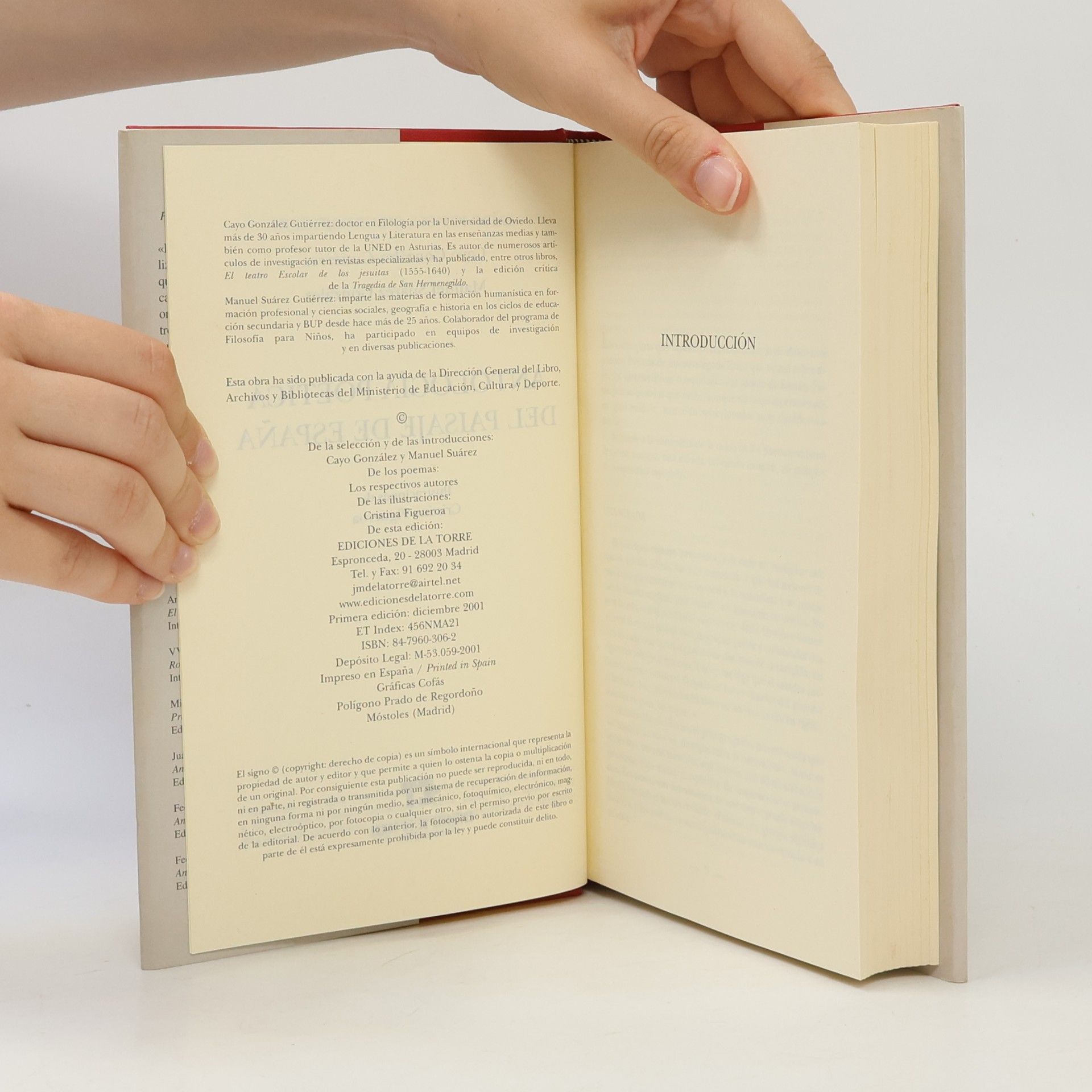 Cayo González Gutiérrez Biblioteca de Nuestro Mundo - 21: Antología poética del paisaje de España