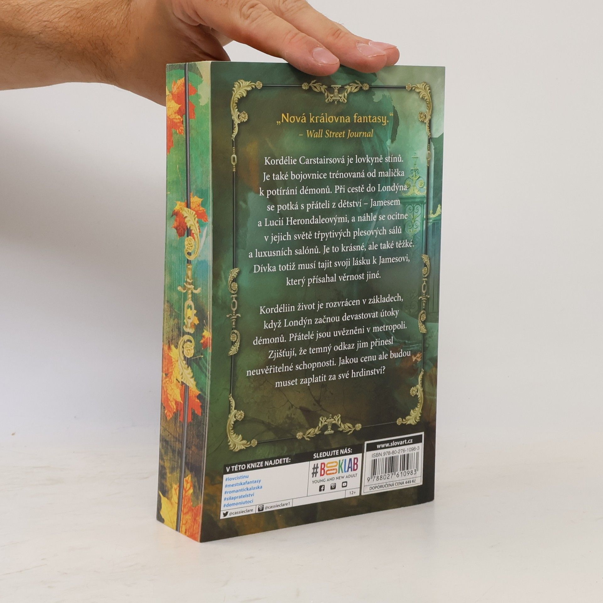 Cassandra Clare Poslední hodina 1. Řetěz ze zlata