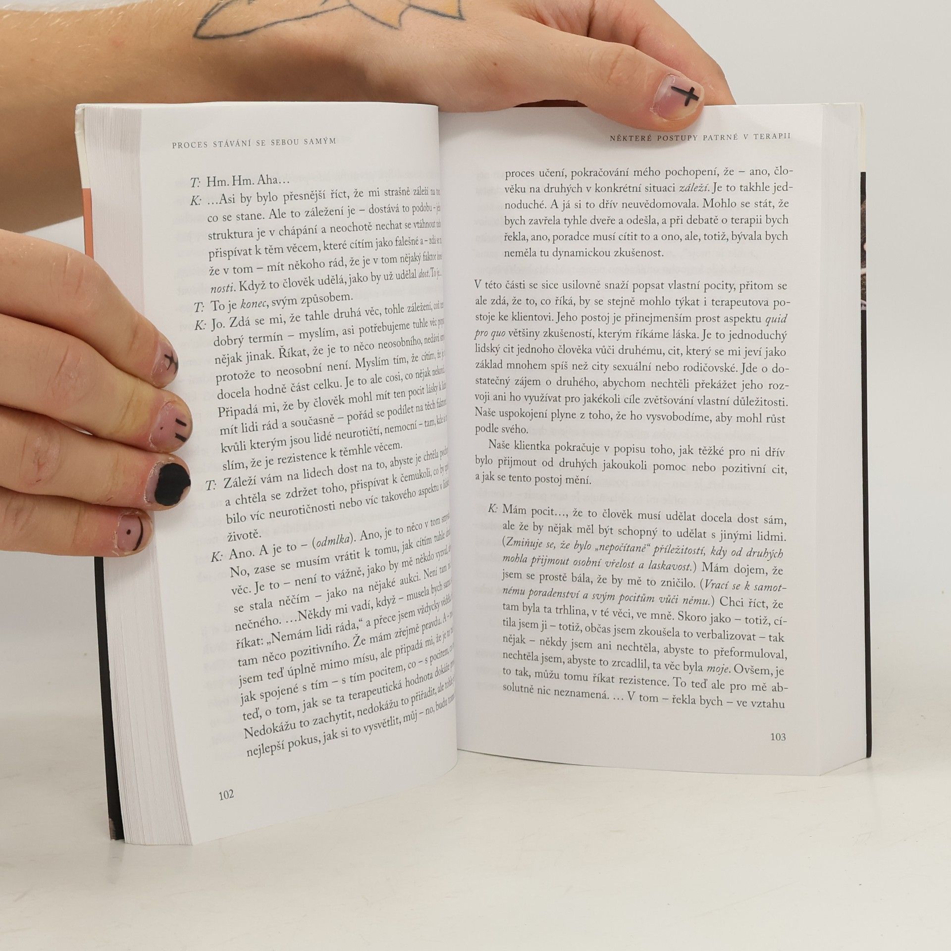 Carl Rogers Být sám sebou : terapeutův pohled na psychoterapii