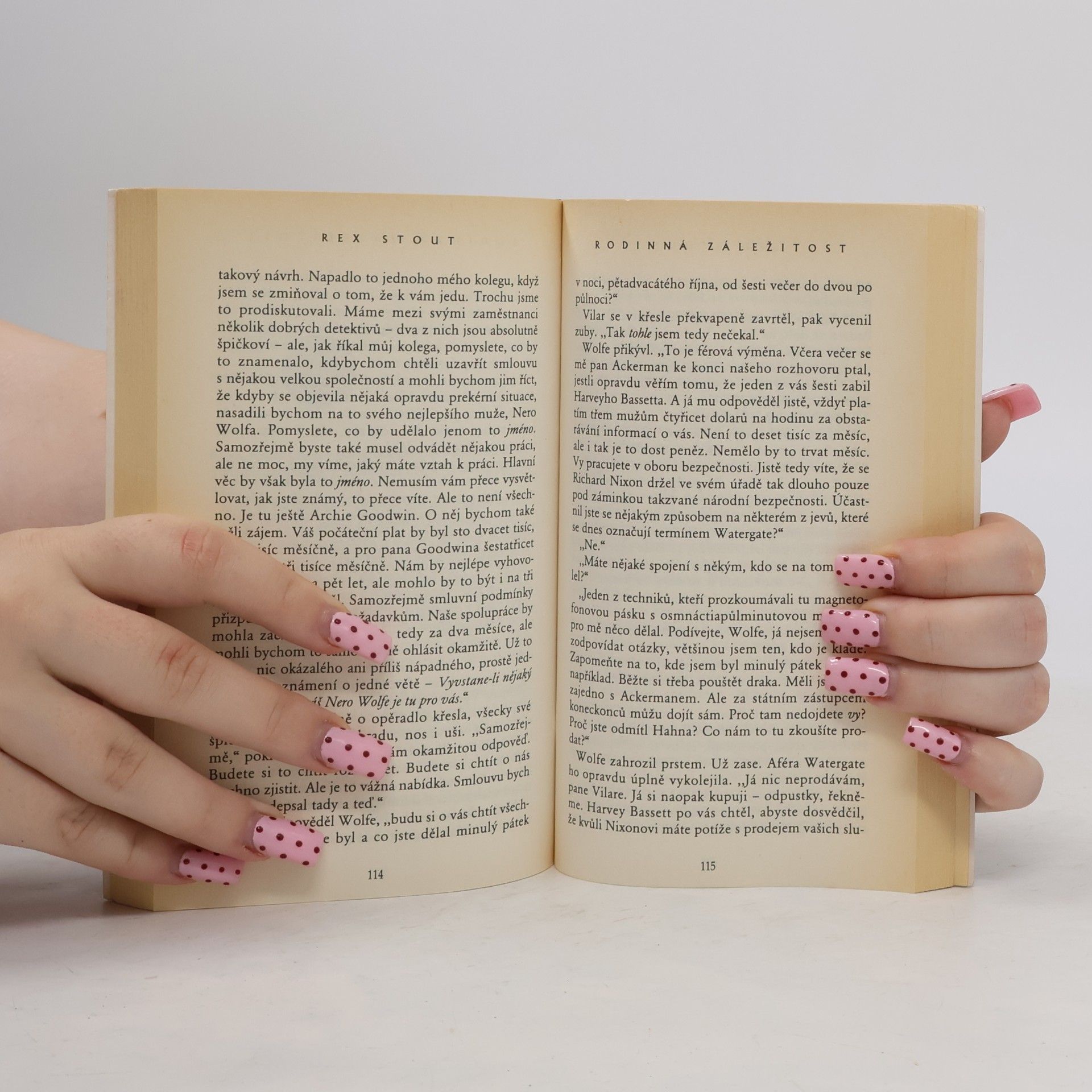 Rex Stout Rodinná záležitost