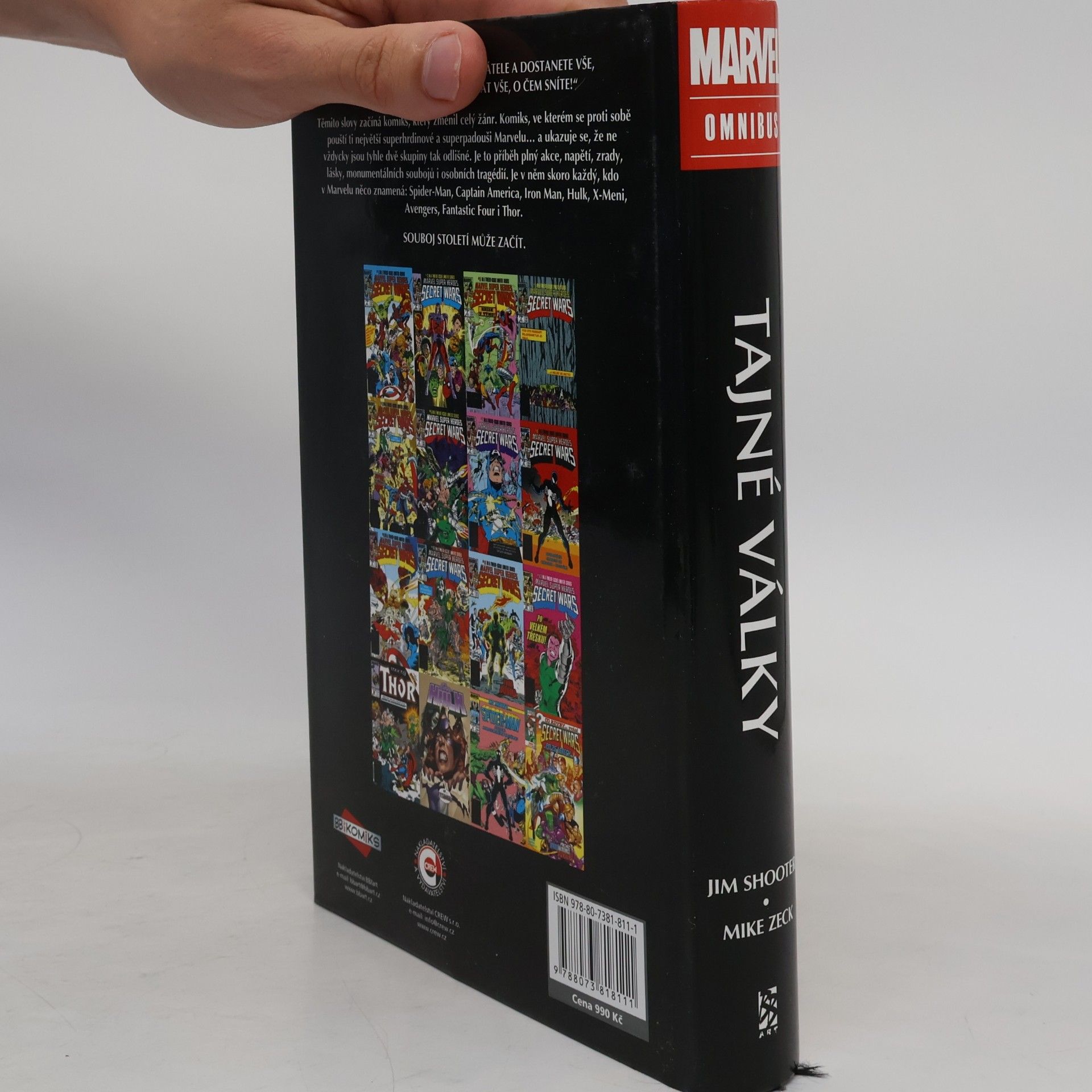 Jim Shooter Tajné války superhrdinů Marvelu