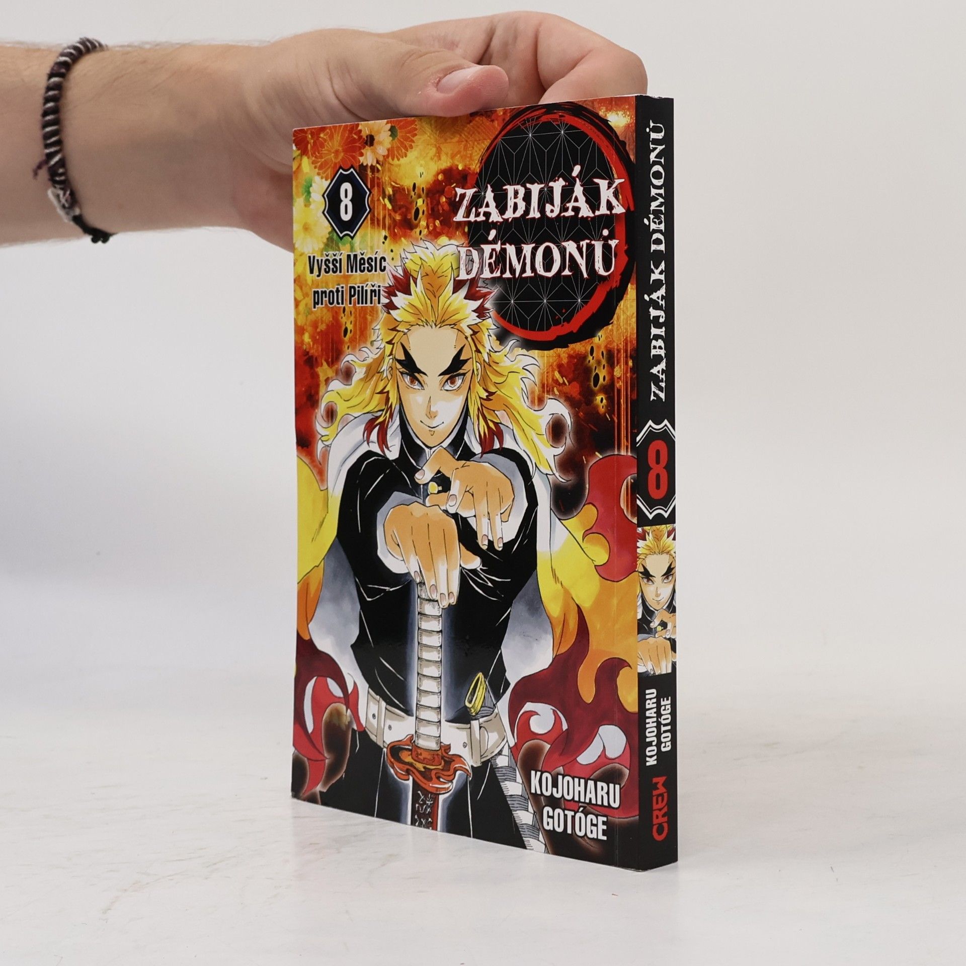 Koyoharu Gotoge Zabiják démonů. 8, Vyšší Měsíc proti Pilíři