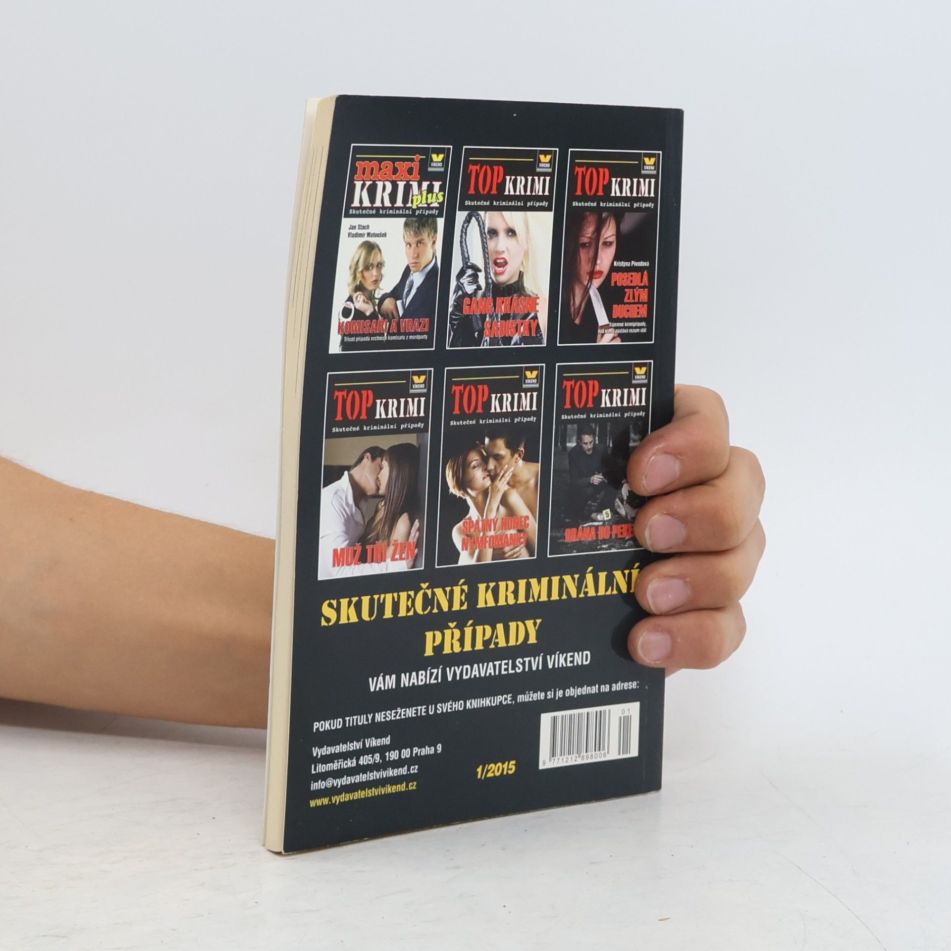 Various authors Levné sešity detektivek 1/2015