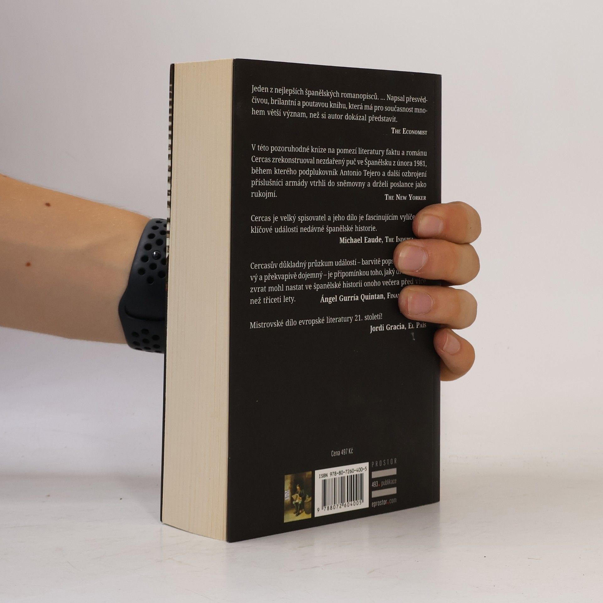 Javier Cercas Anatomie jednoho okamžiku
