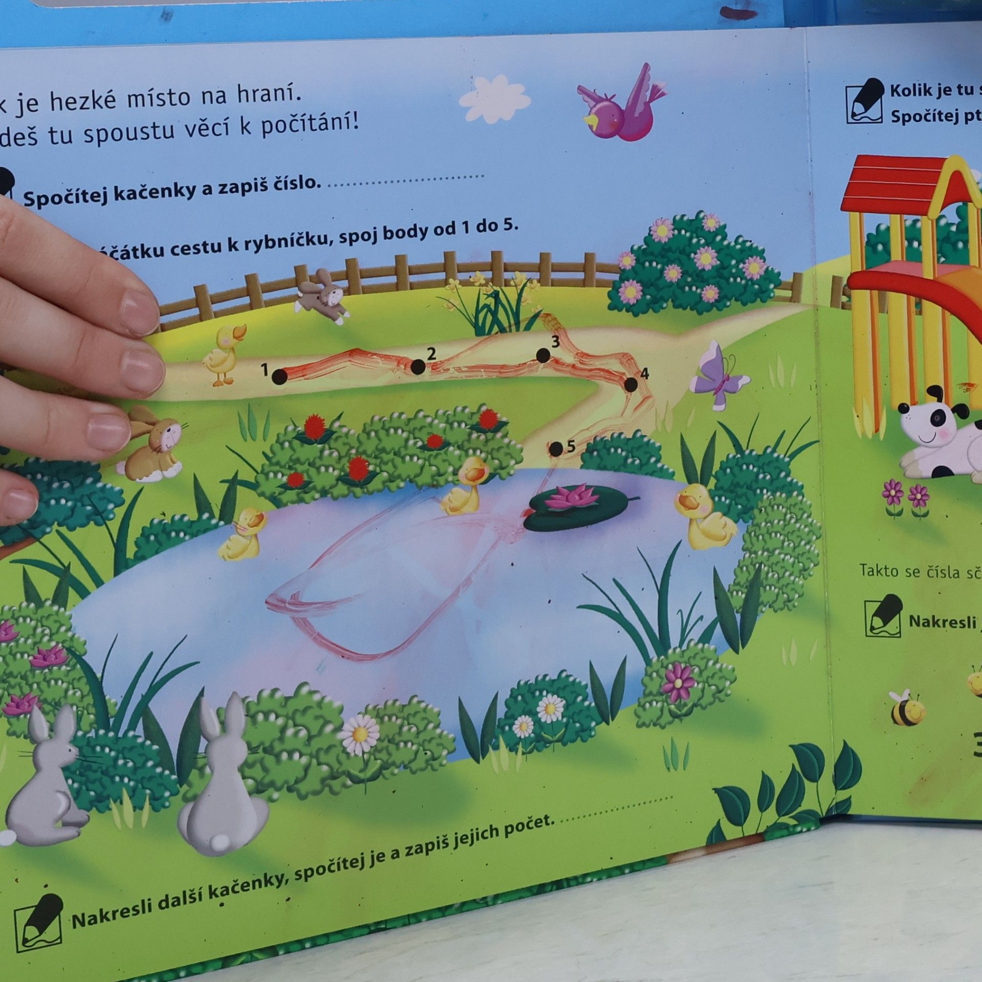 Kolektiv autorů Veselá čísla - Hrajeme si na školu