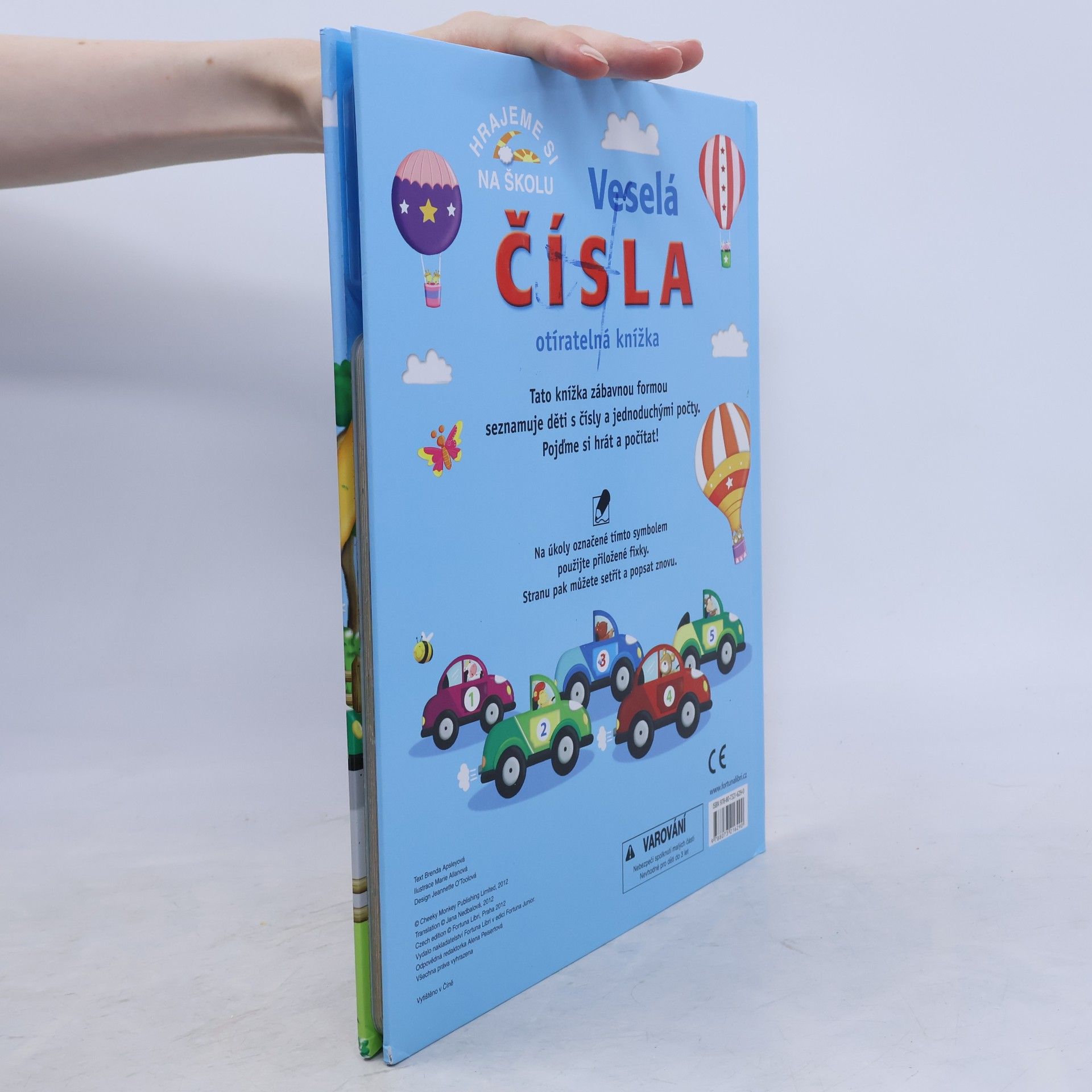 Kolektiv autorů Veselá čísla - Hrajeme si na školu