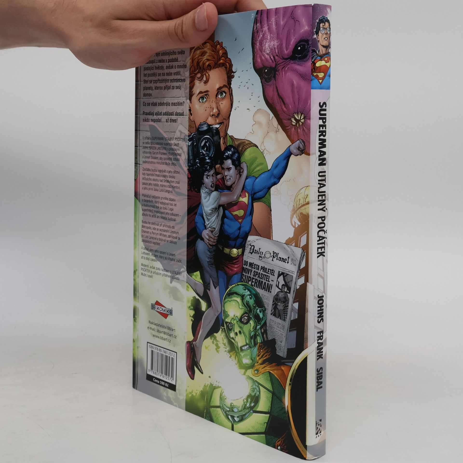 Geoff Johns Superman. Utajený počátek