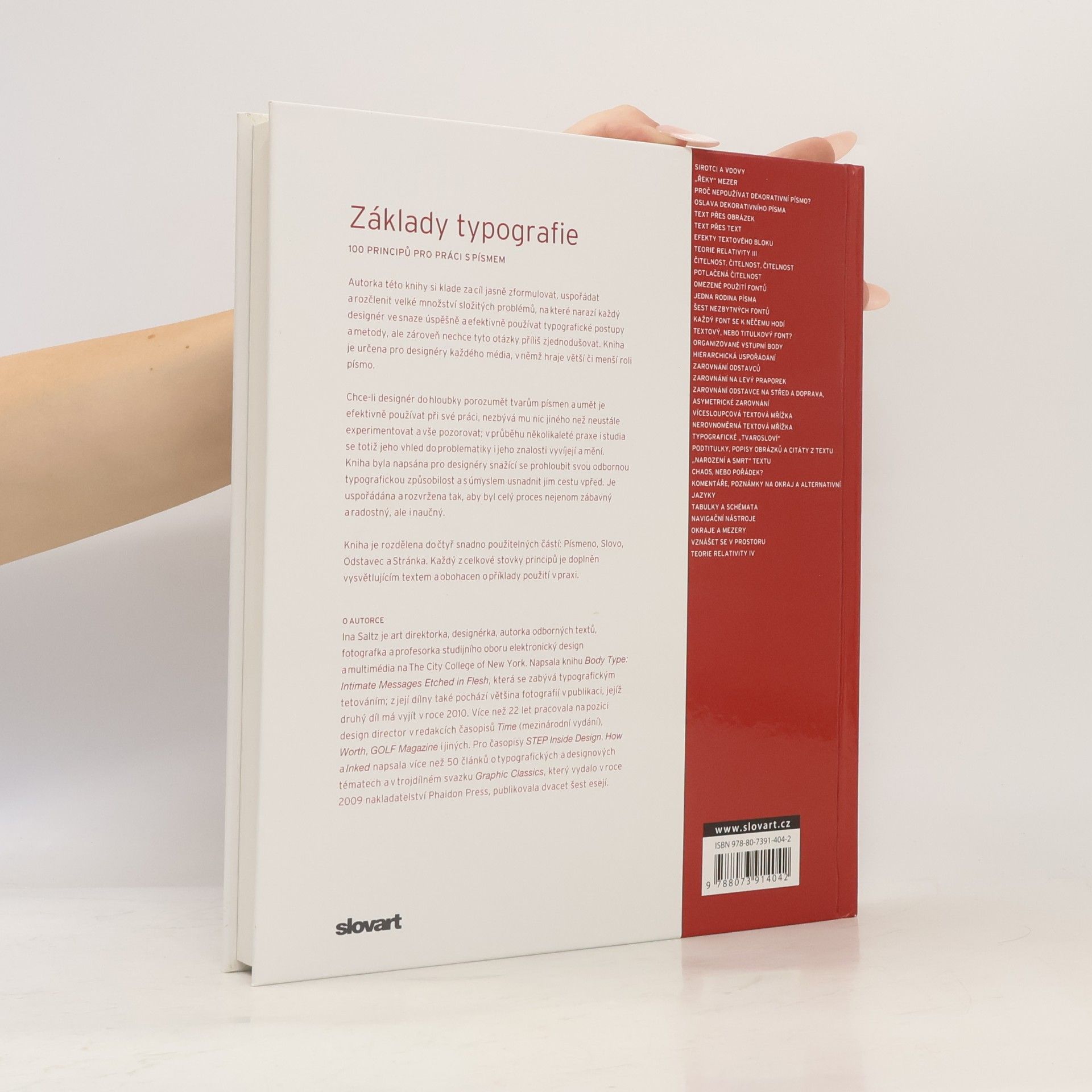 Ina Saltz Základy typografie