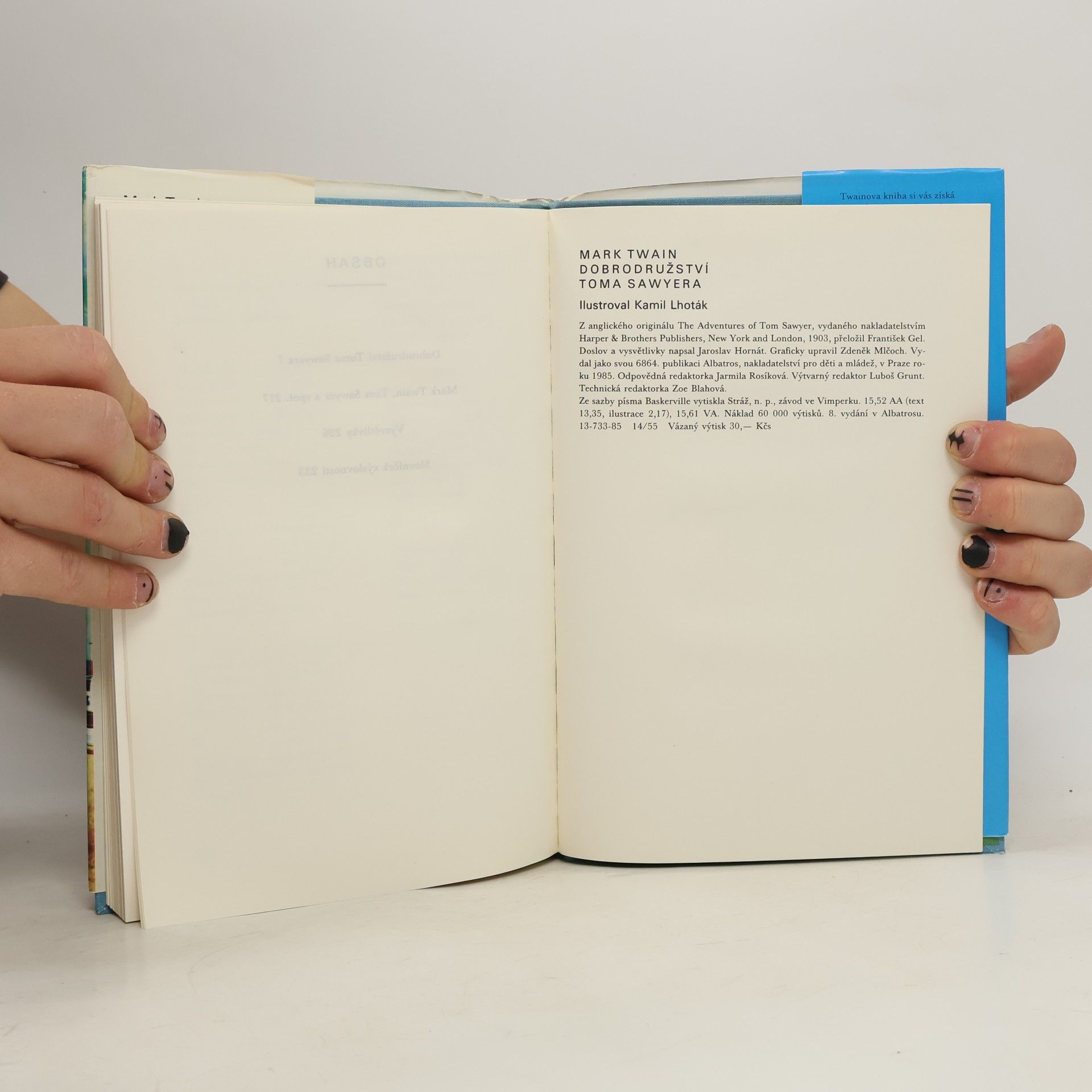 Mark Twain Dobrodružství Toma Sawyera