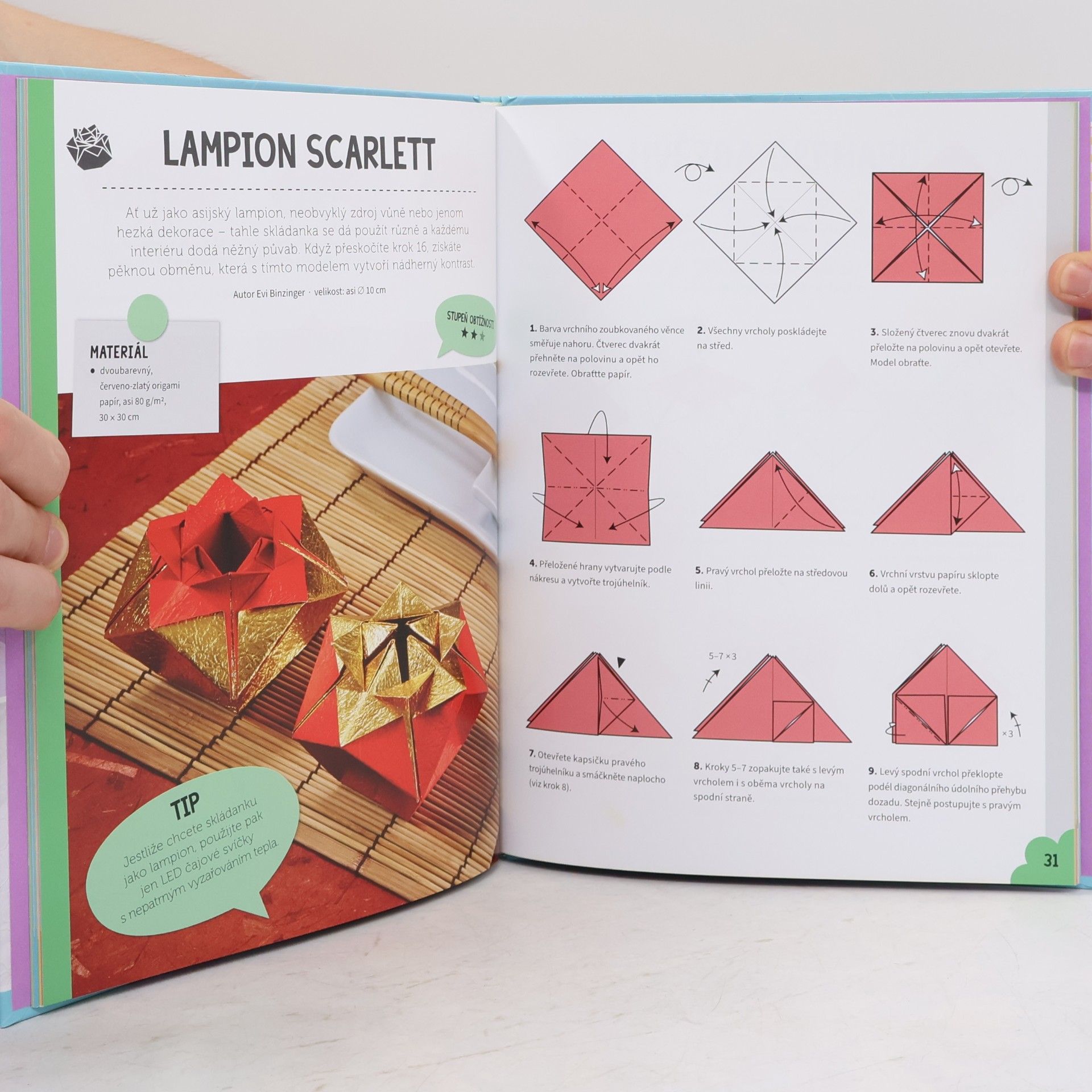 Evi Binzinger Kouzlo origami