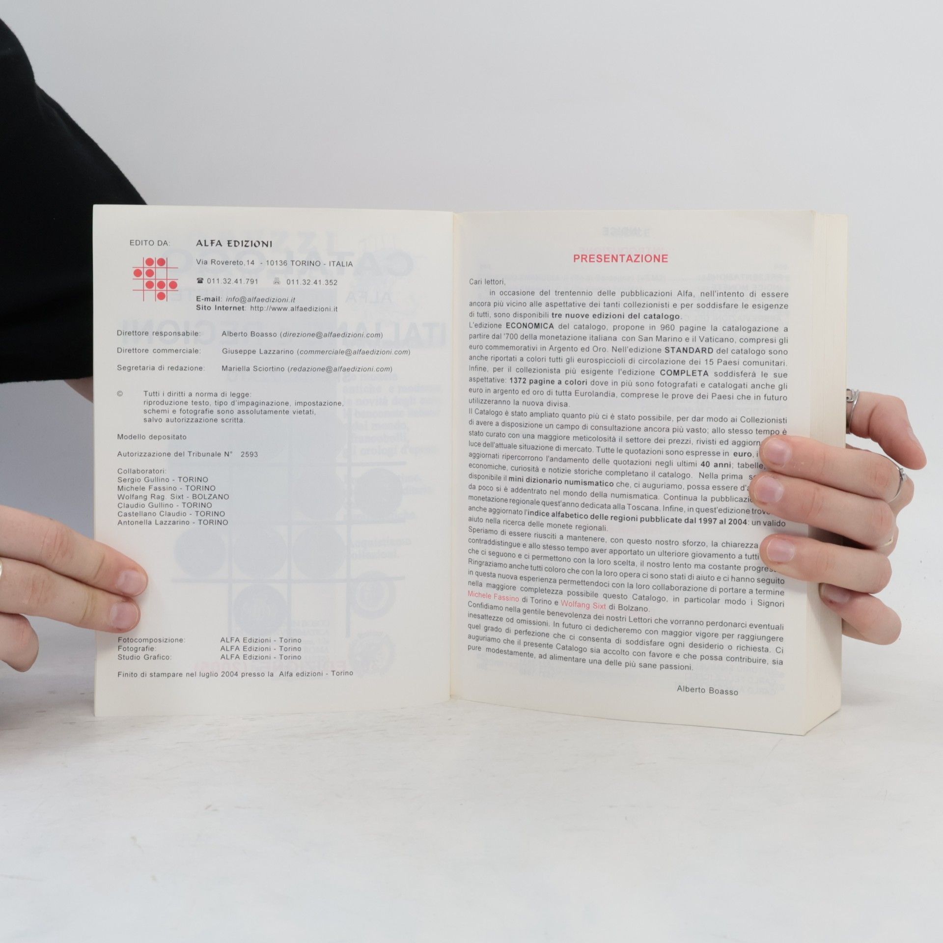 Alberto Boasso Catalogo Alfa delle monete italiane e regioni 30