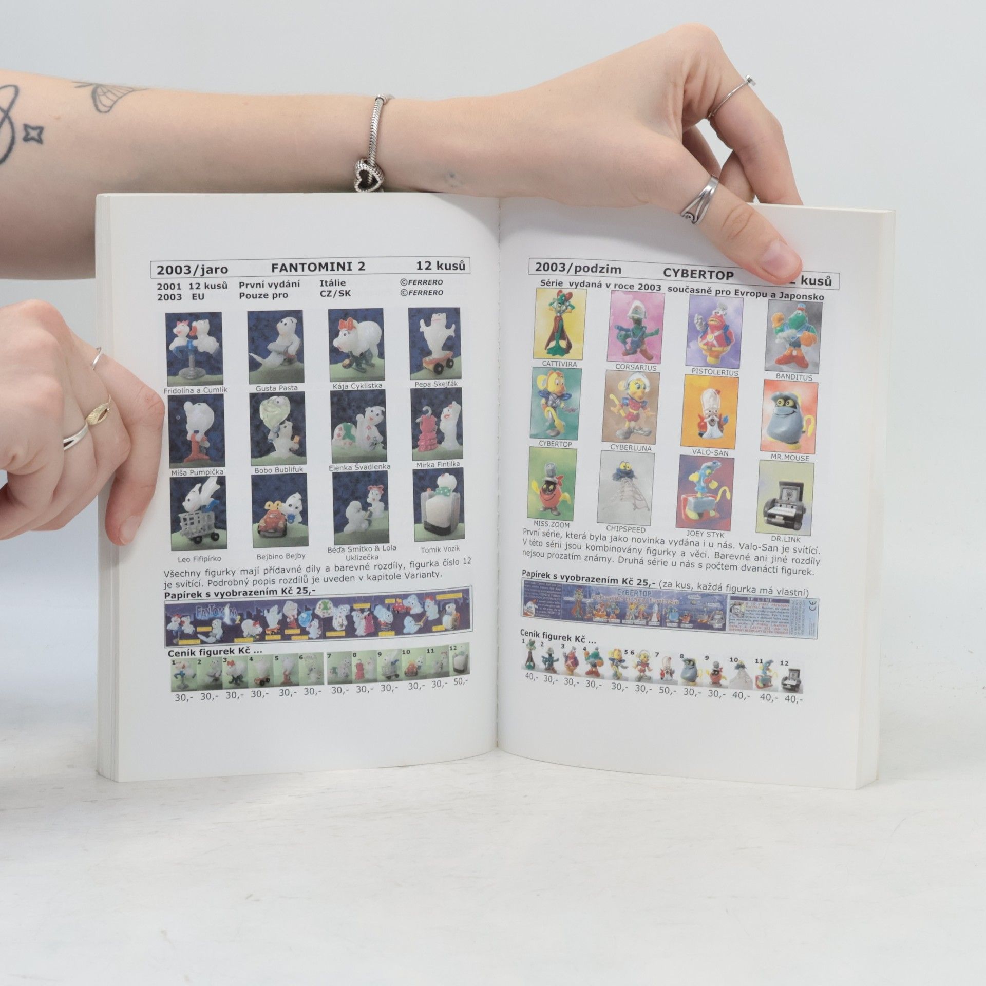 Jiří Neruda Sbíráme figurky a první katalog Kinder figurek určených pro Českou republiku