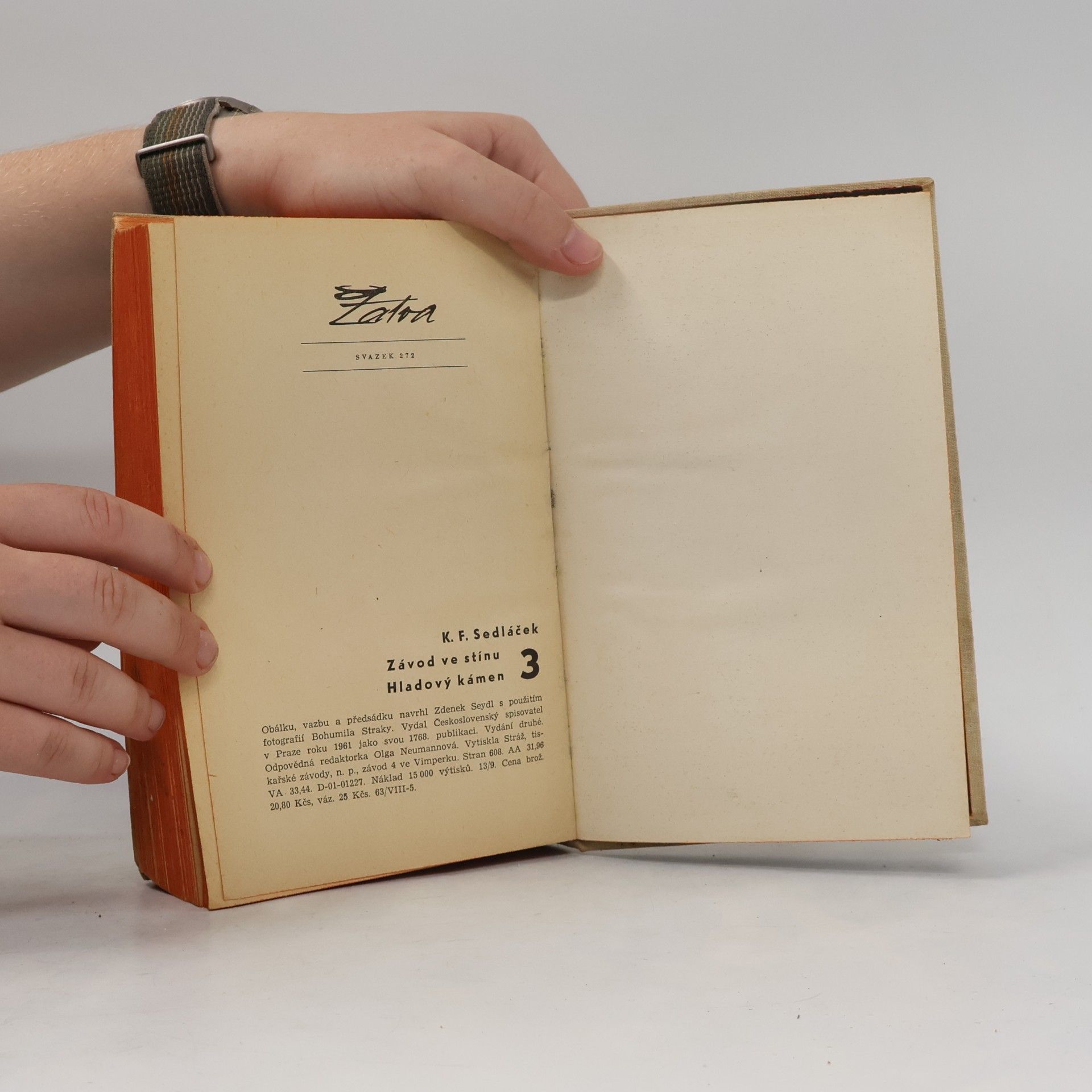 K. F. Sedláček Závod ve stínu 3: Hladový kámen