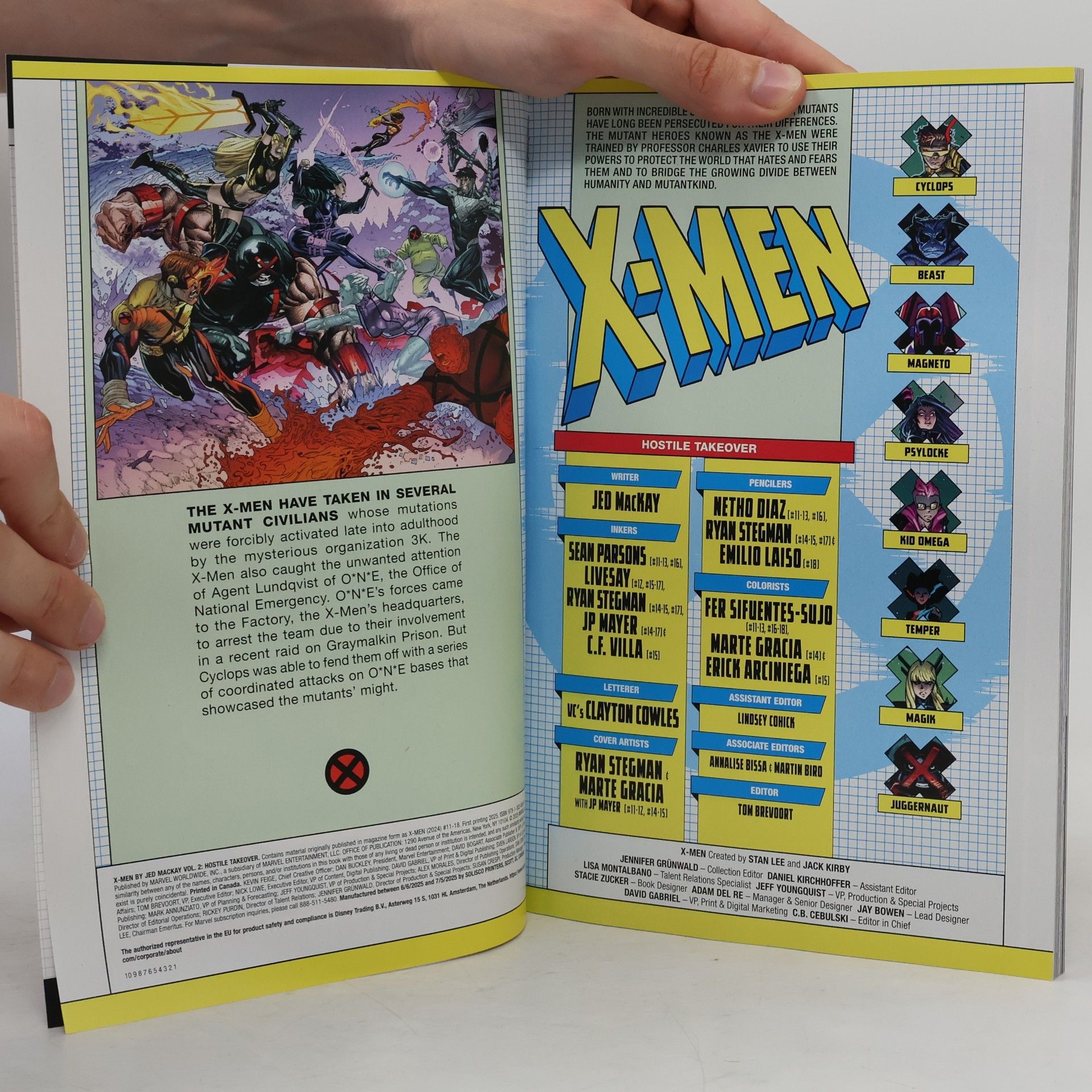 Jed MacKay X-Men - 2: Hostile Takeover