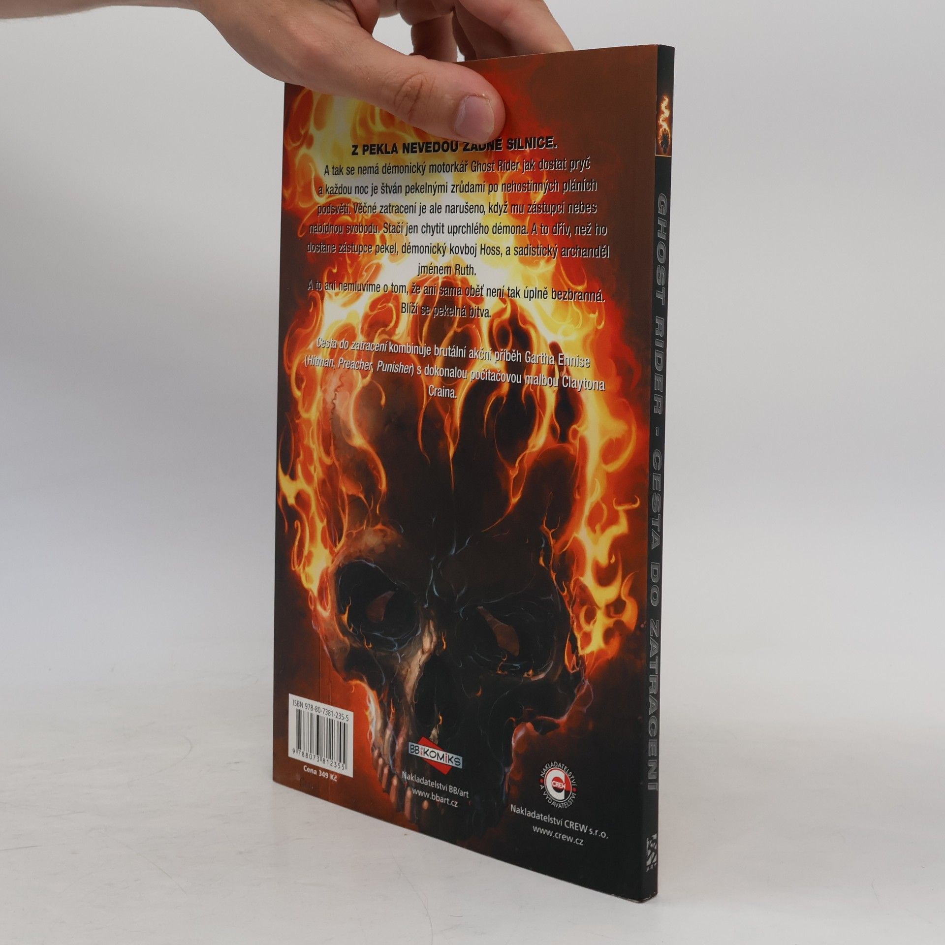 Garth Ennis Ghost rider: Cesta do zatracení