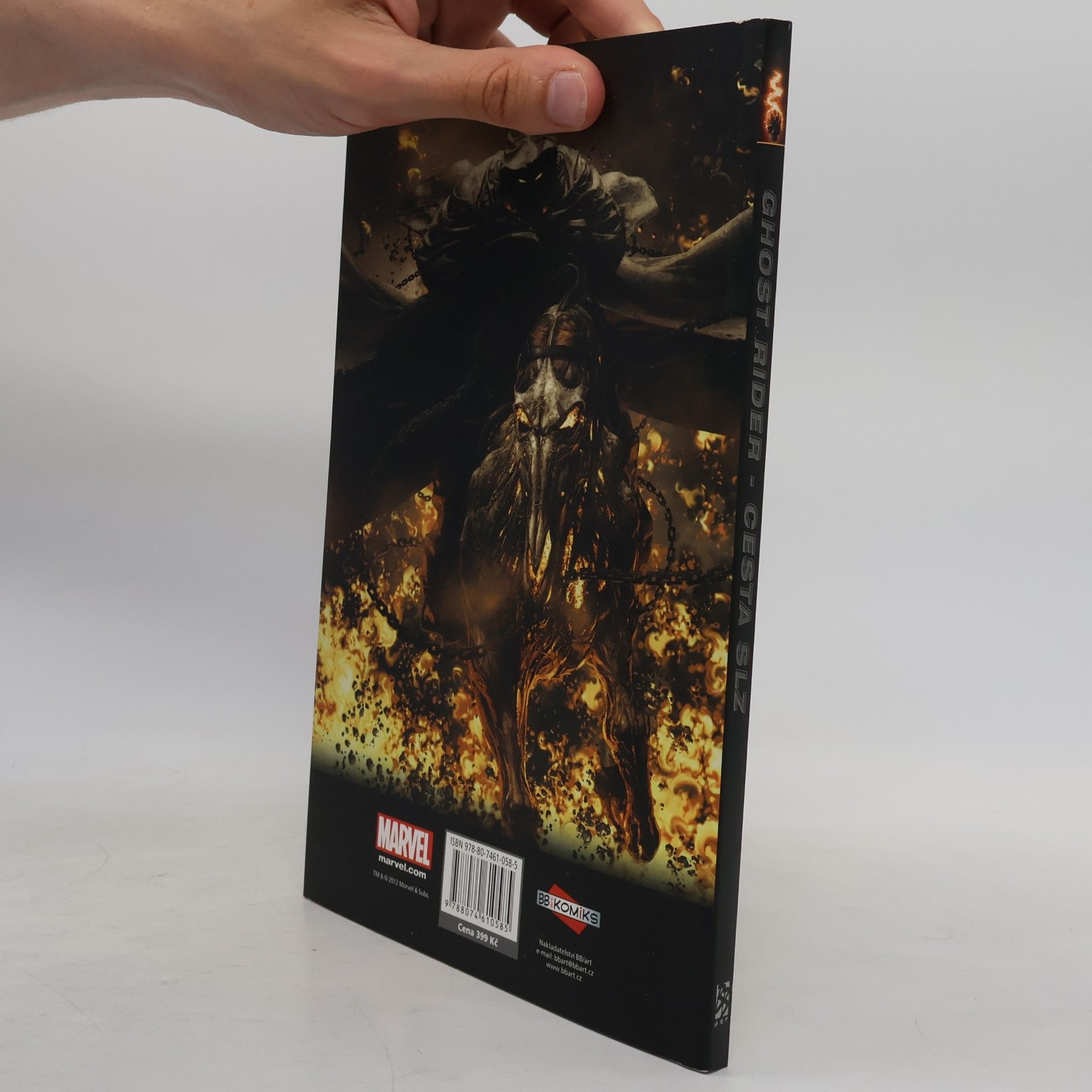 Garth Ennis Ghost rider: Cesta slz