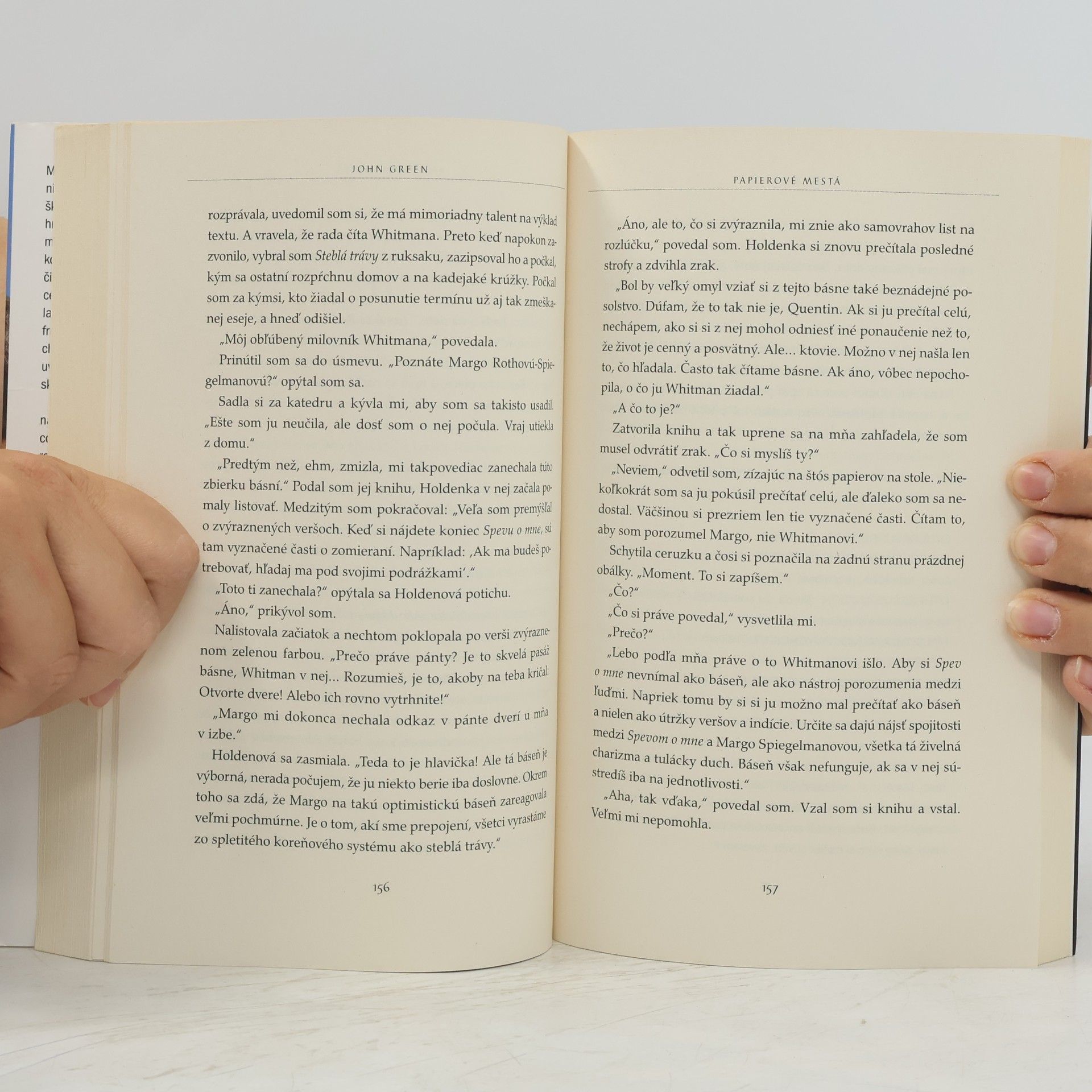 John Green Papierové mestá