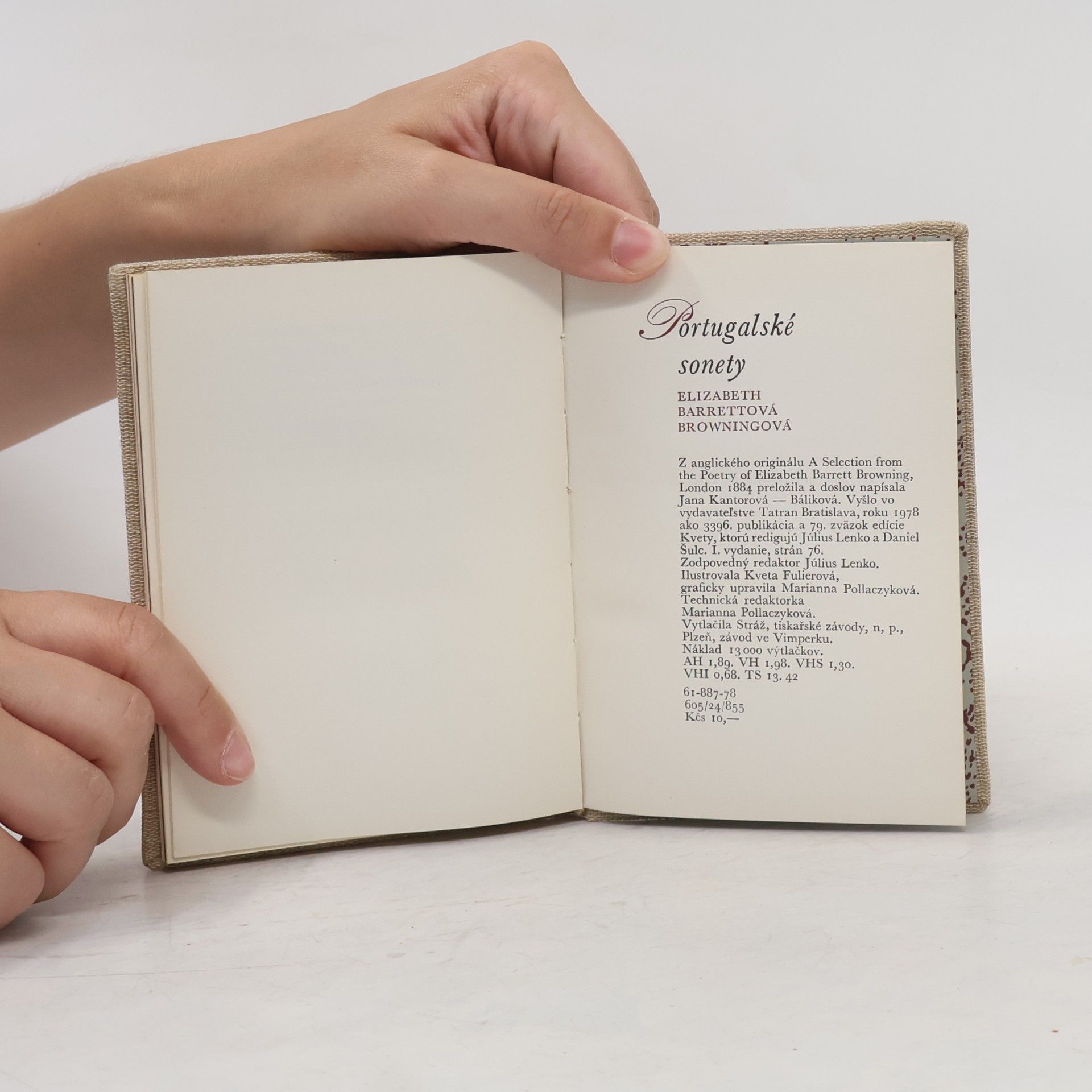 Elizabeth Barrett Browning Portugalské sonety