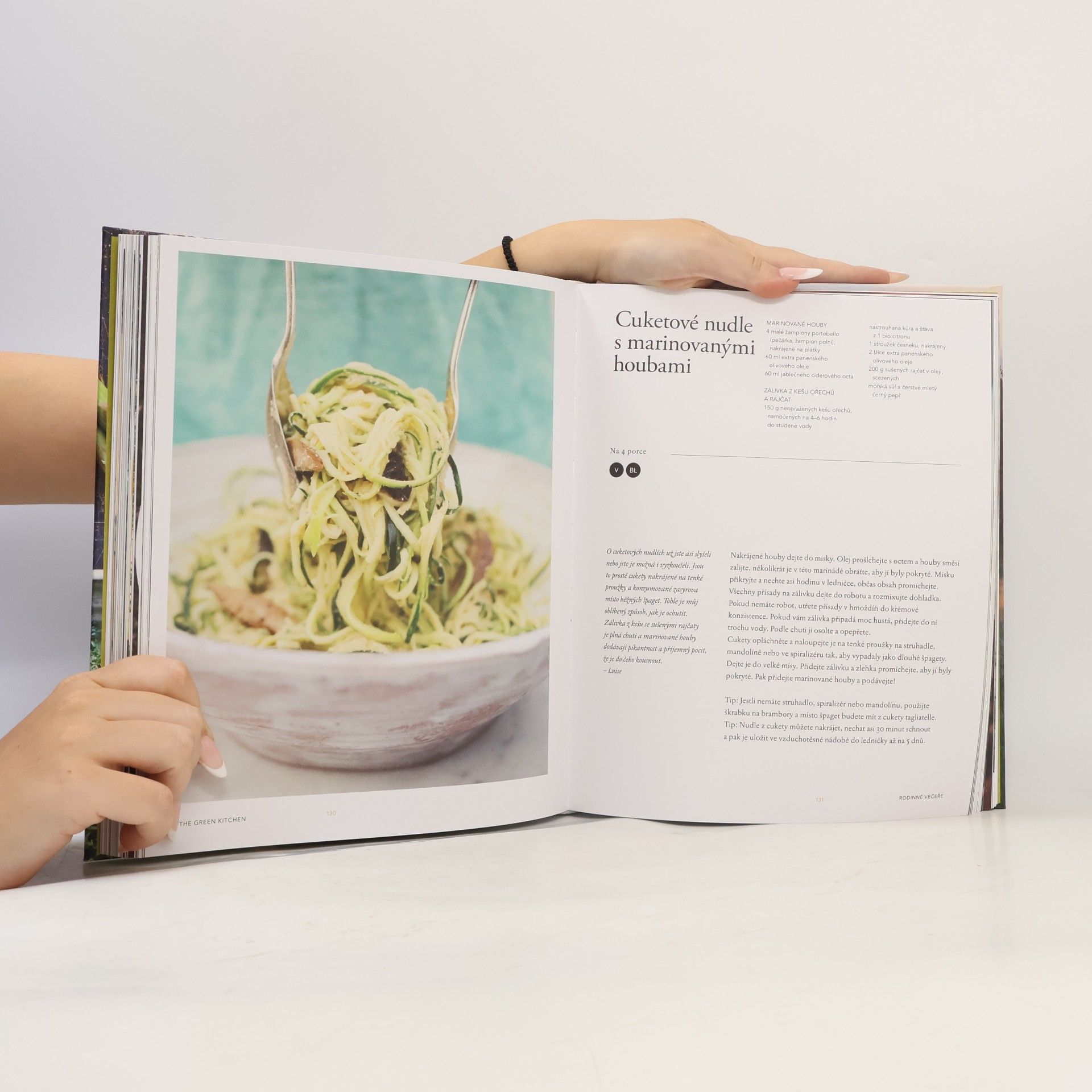 David Frenkiel The green kitchen: Lahodná a zdravá vegetariánská jídla pro každý den