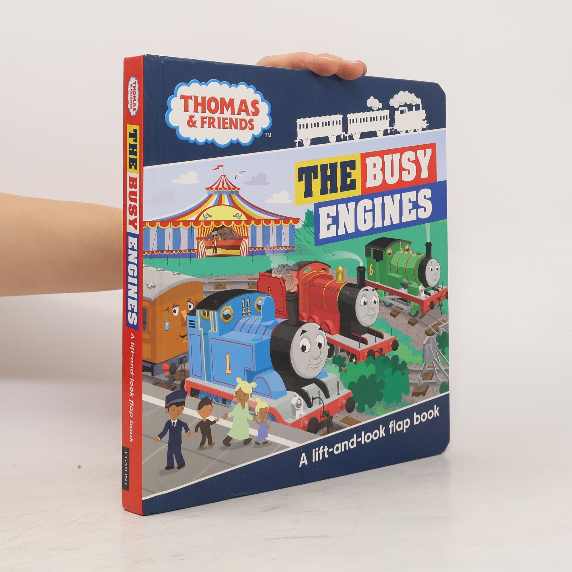 Laura Green Thomas & Friends Busy Engines Lift-the-Flap Book