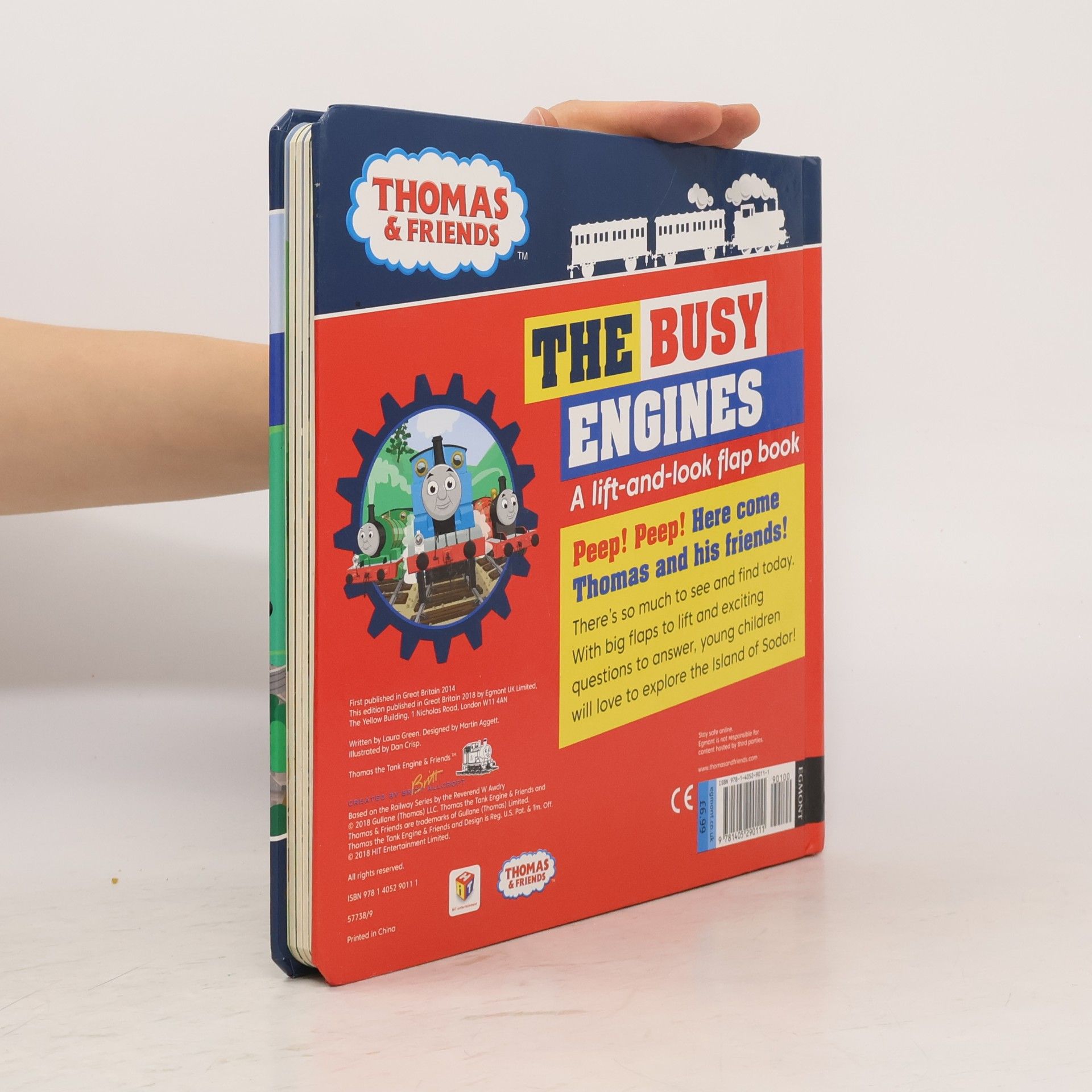 Dan Crisp Thomas & Friends Busy Engines Lift-the-Flap Book