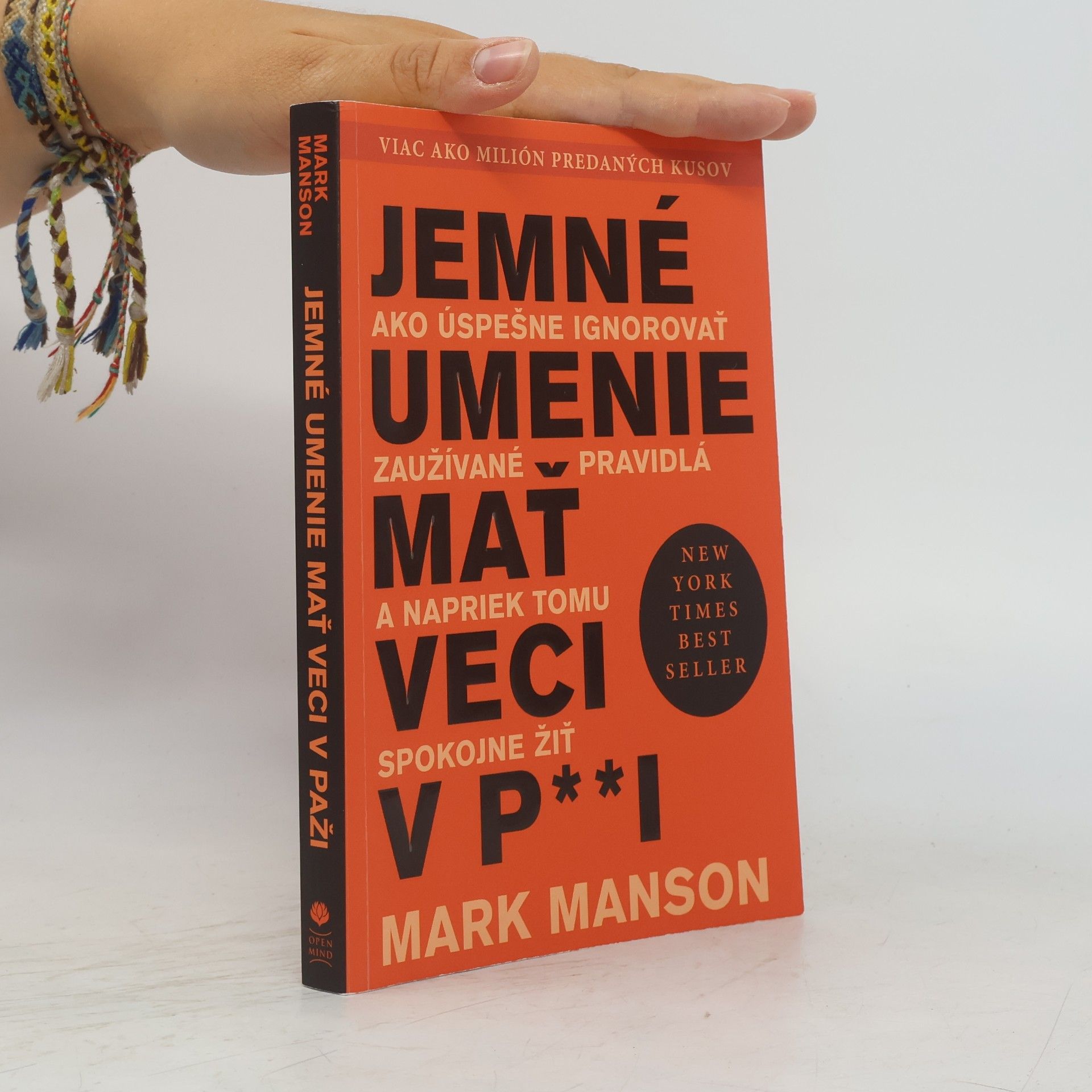 Mark Manson Jemné umenie mať veci v p**i