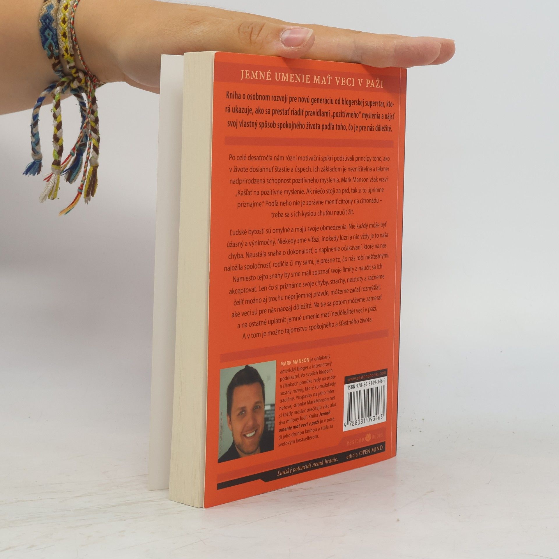 Mark Manson Jemné umenie mať veci v p**i