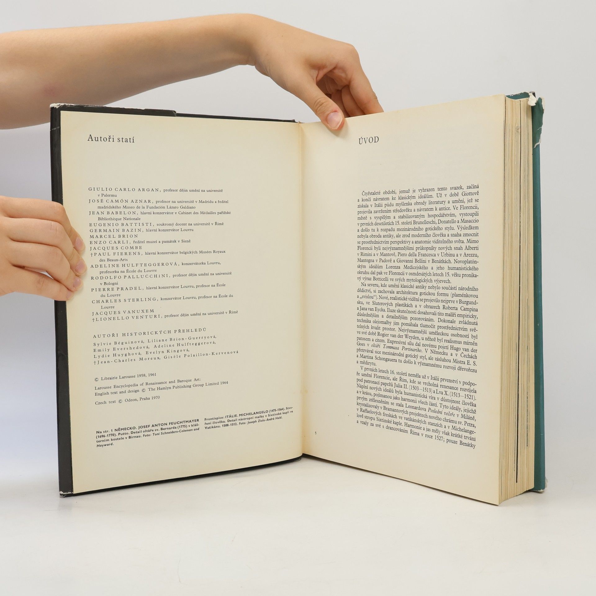 Autores varios Umění renesance a baroku