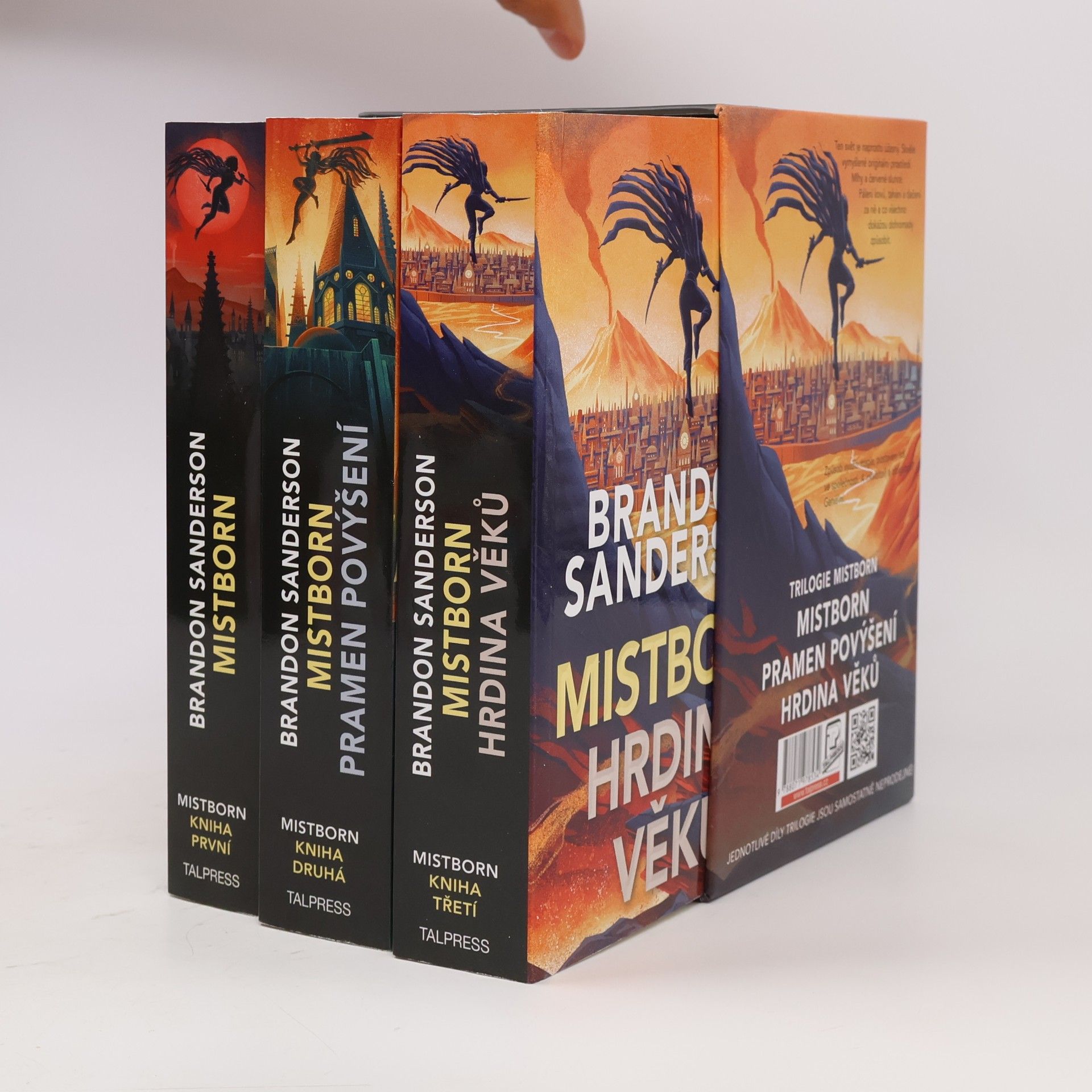Brandon Sanderson Trilogie Mistborn
