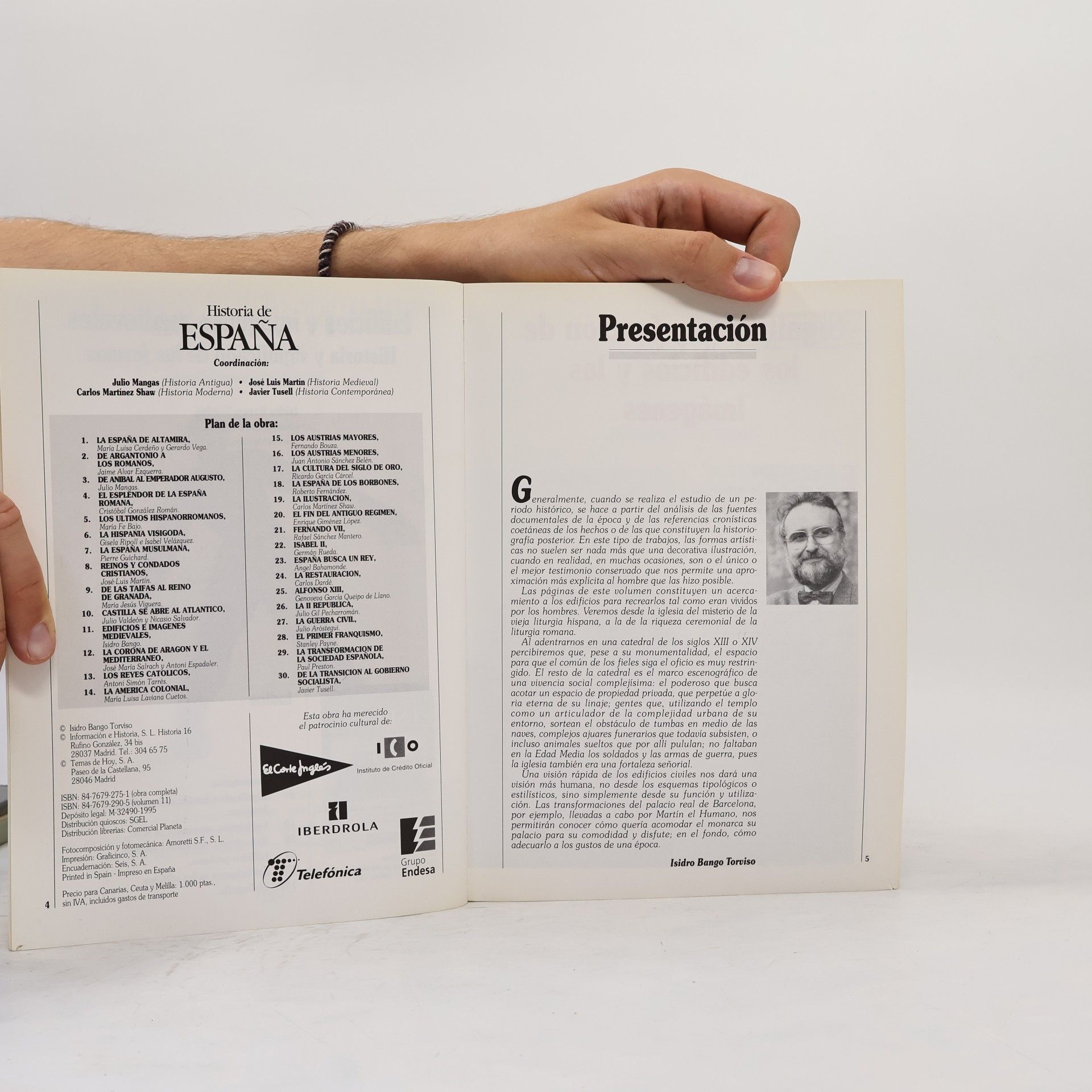 Isidro Gonzalo Bango Torviso Historia de Espaňa 11