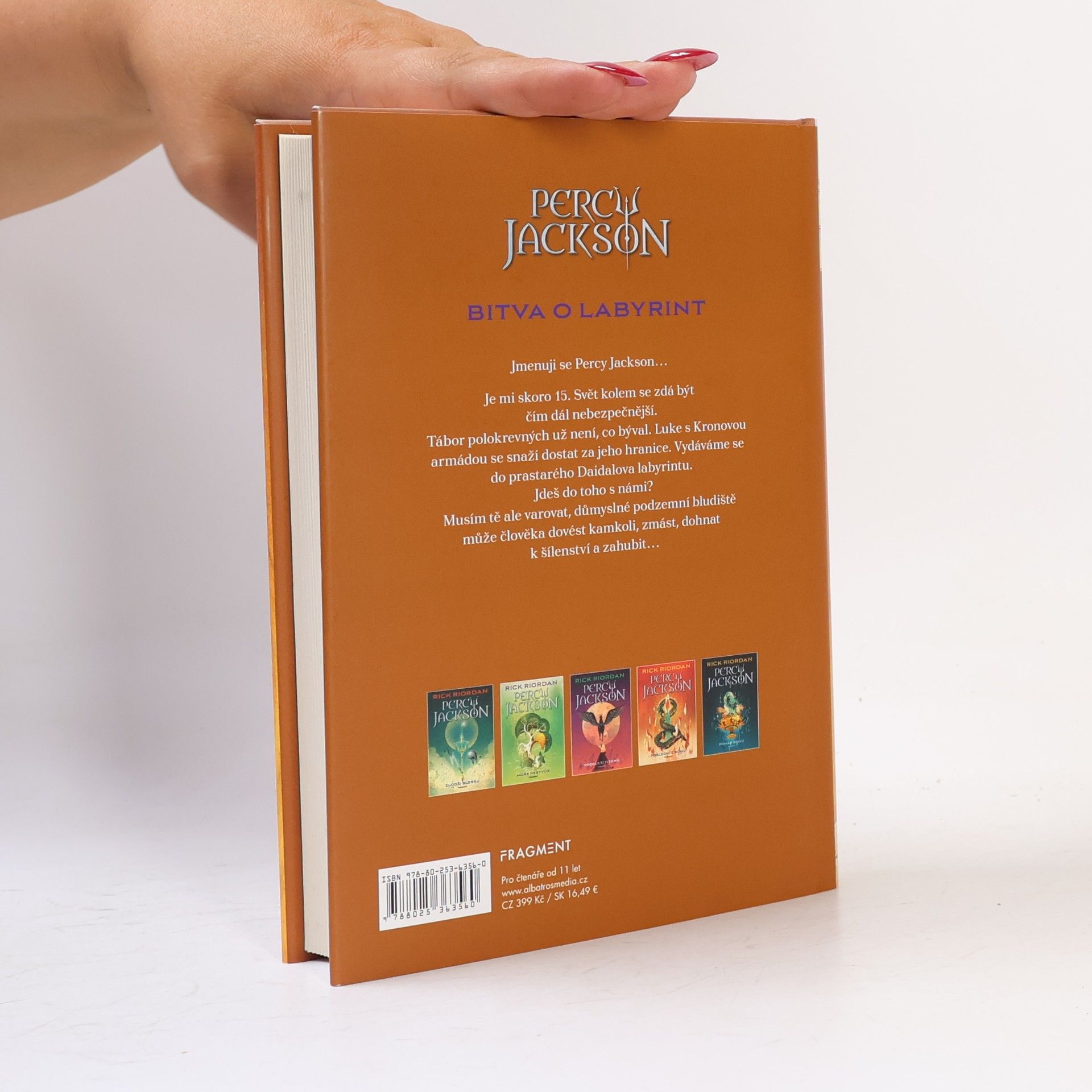 Rick Riordan Percy Jackson. Bitva o labyrint