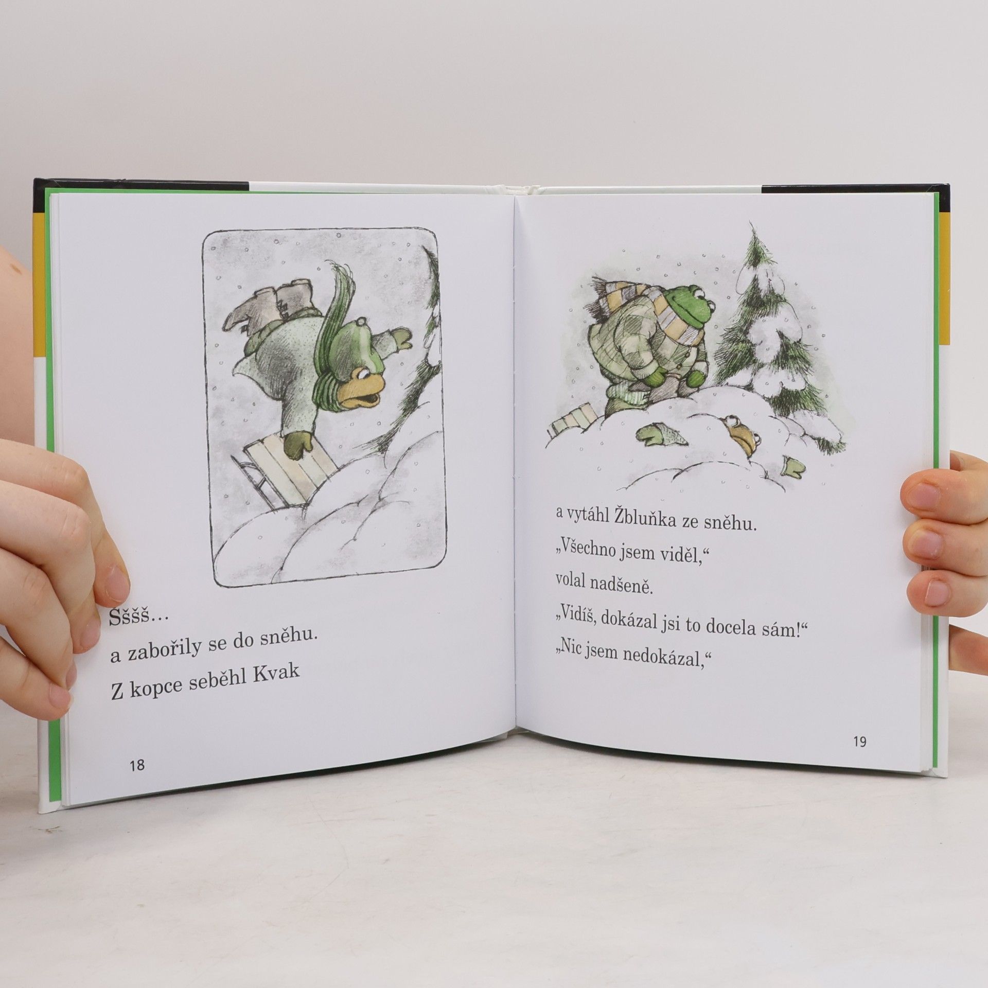 Arnold Lobel Kvak a Žbluňk od jara do Vánoc