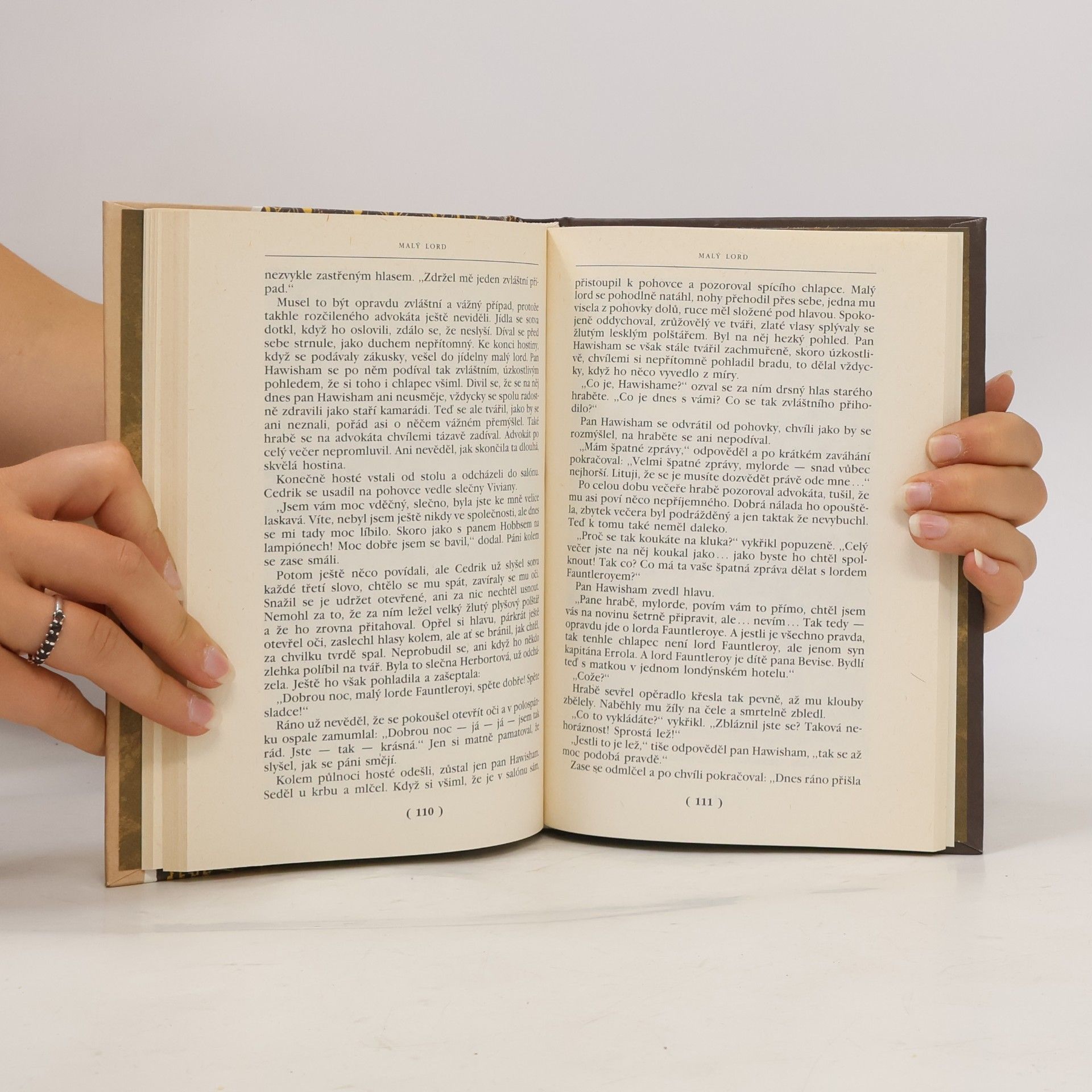 Frances Hodgson Burnett Malý lord